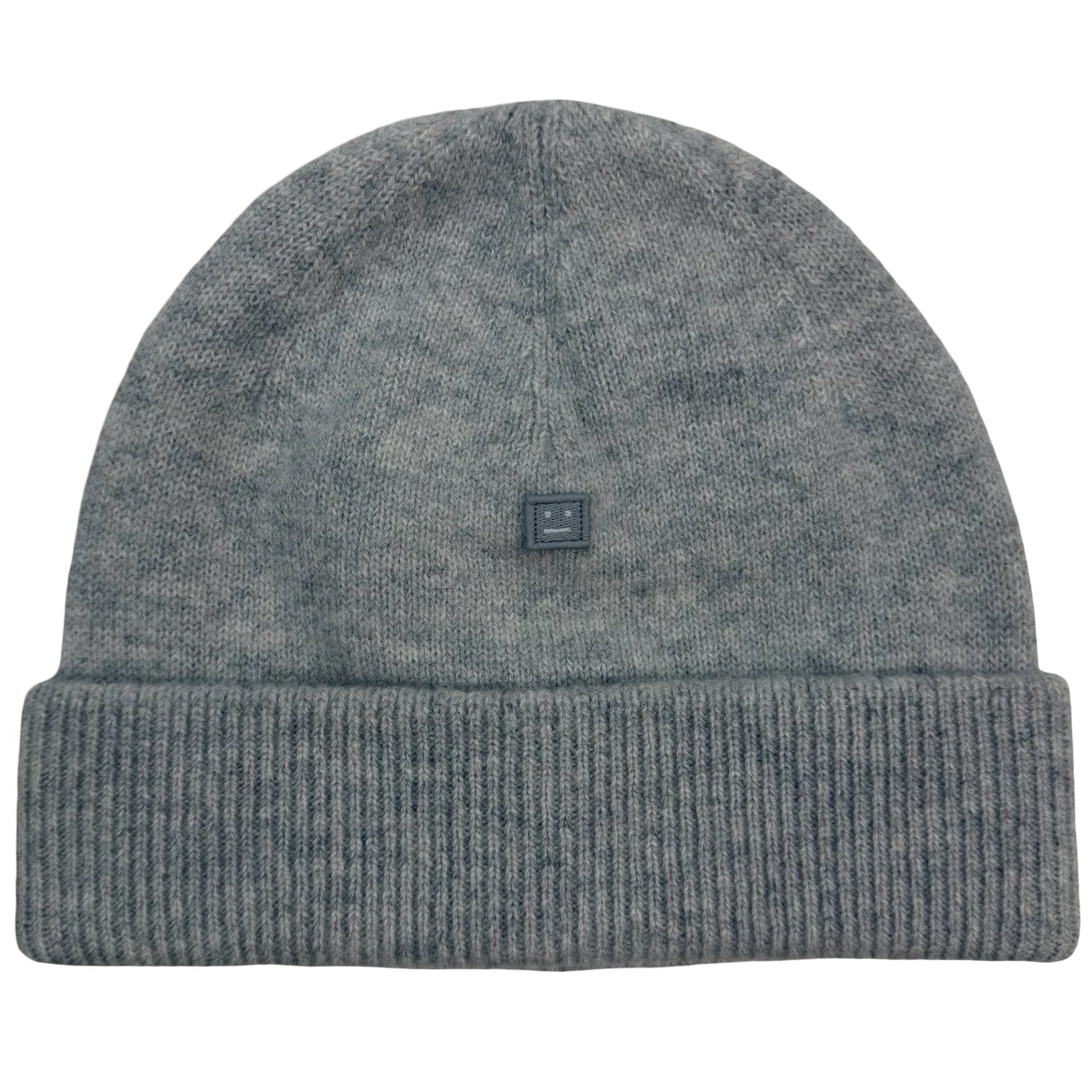 Acne Studios Double Layer Wool Beanie Grey