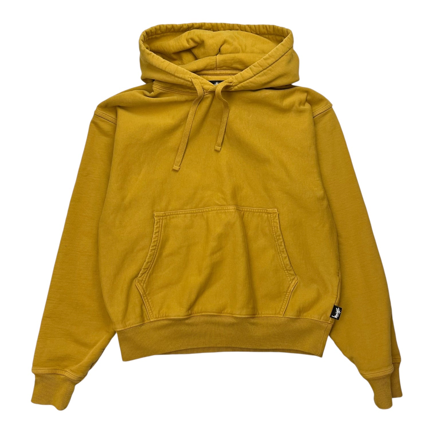 Stussy Blank Hoodie Mustard