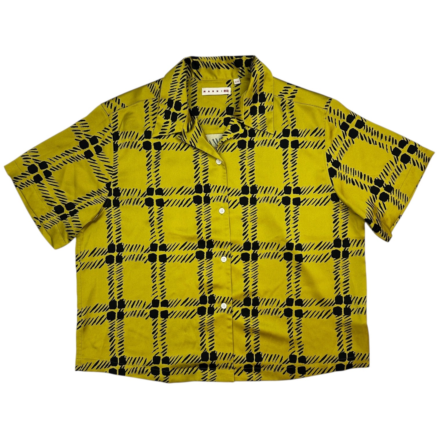 Marni x Uniqlo Box Button Up Shirt Yellow