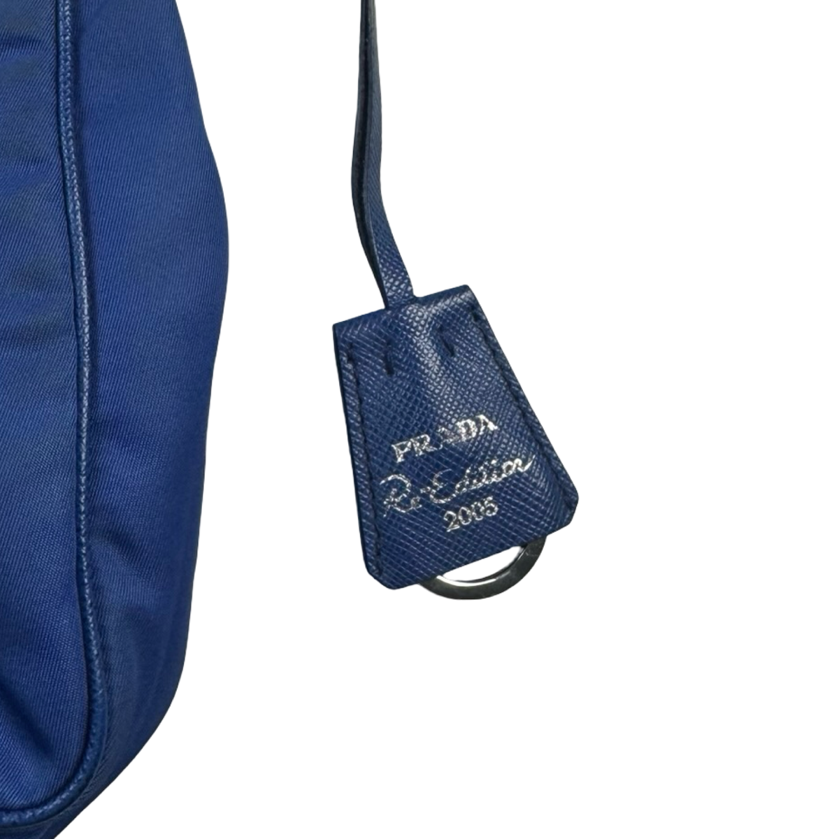 Vintage Prada Re-Edition Blue Bag