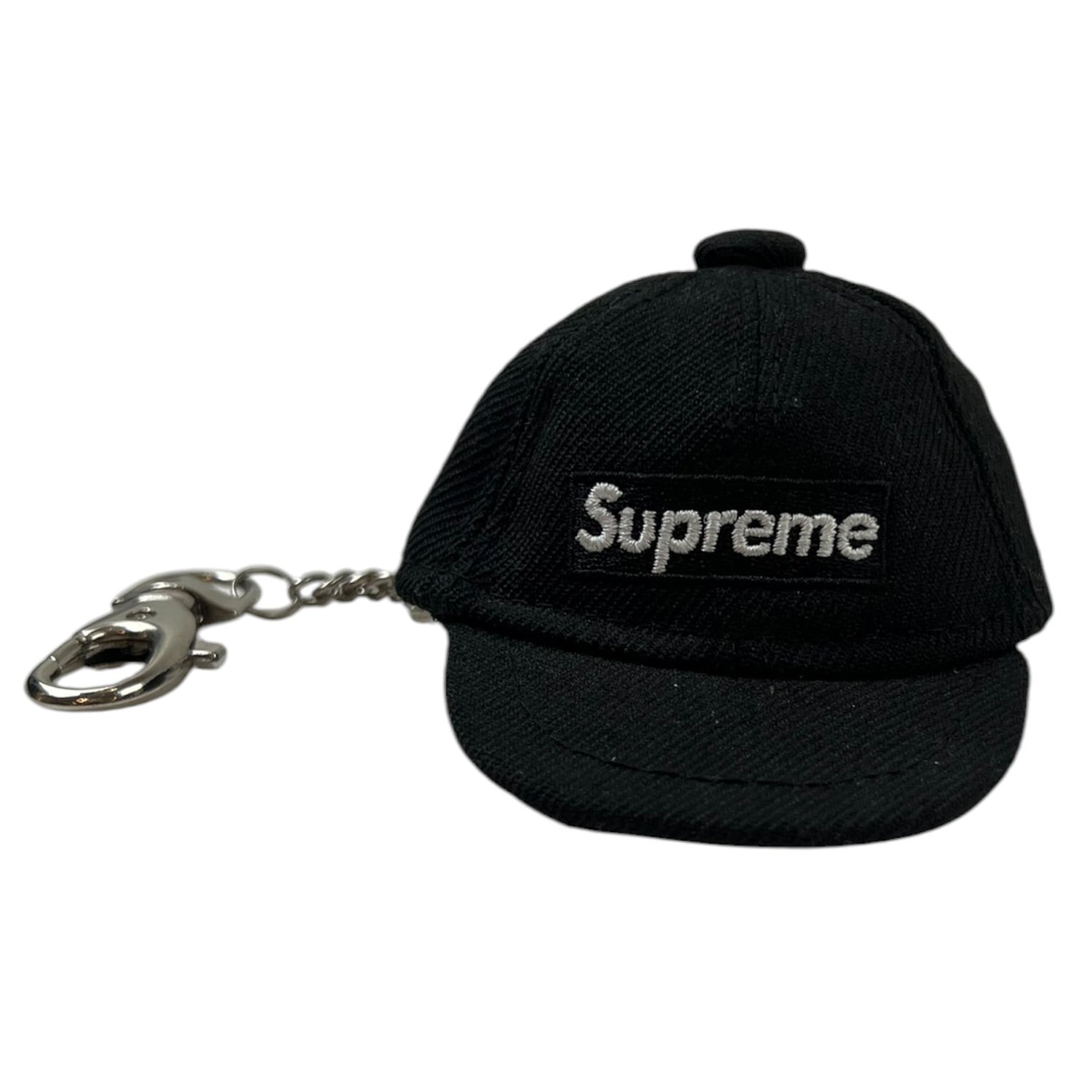 Supreme x New Era Mini Box Logo Hat Keychain