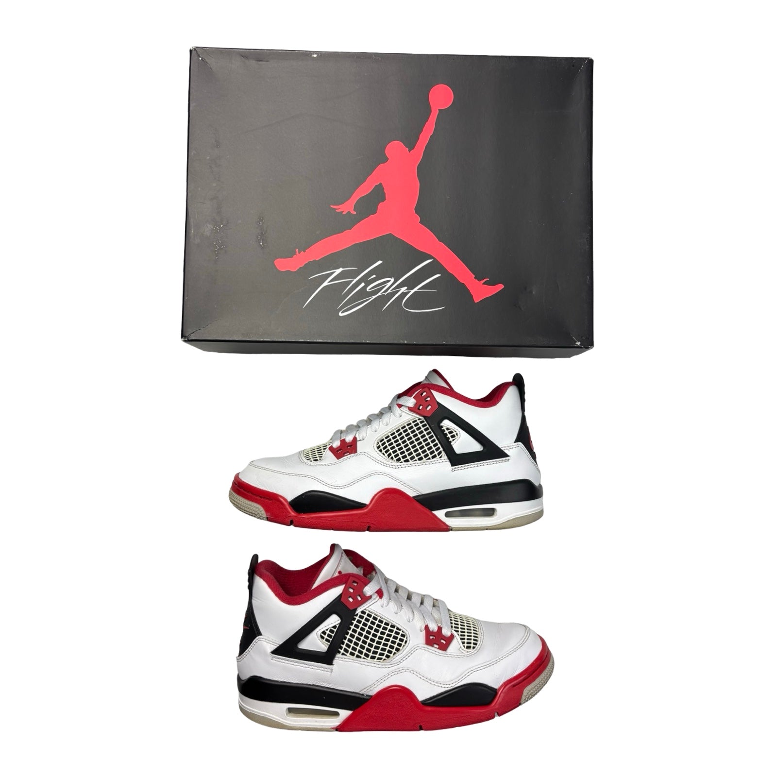 (GS) Jordan 4 Fire Red (2020) (Used)