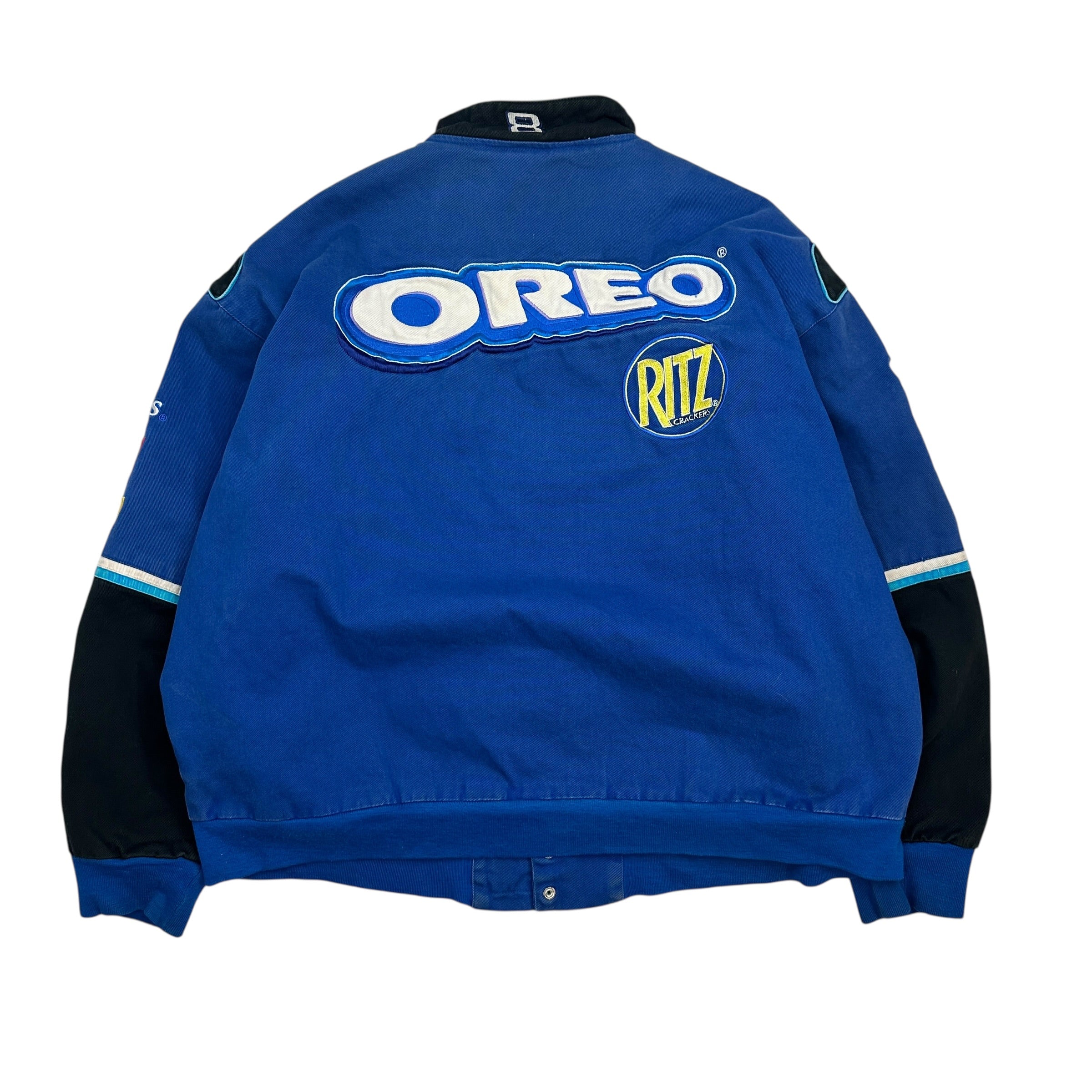 Vintage NASCAR Oreo Ritz Jacket Blue/Black