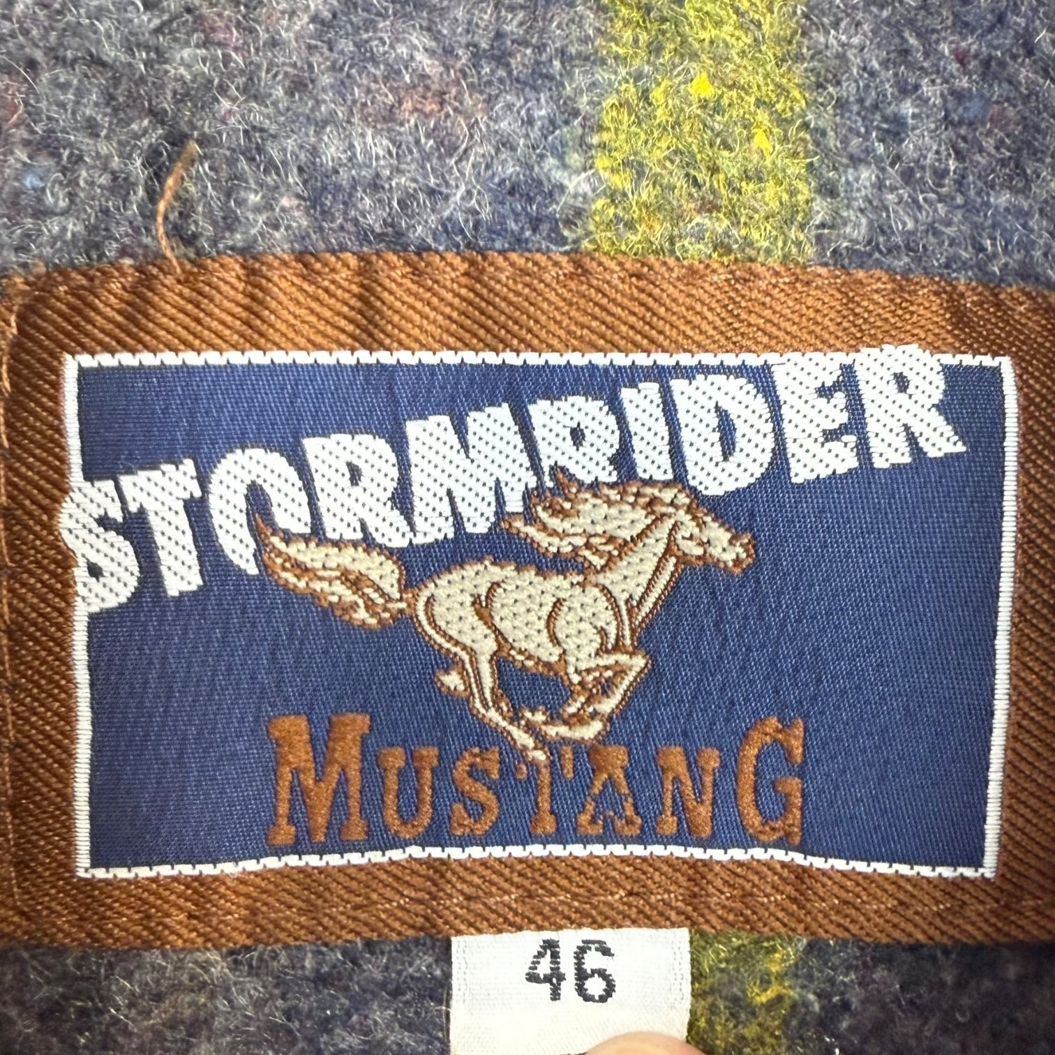 Vintage StormRider Denim Jacket Dark Wash
