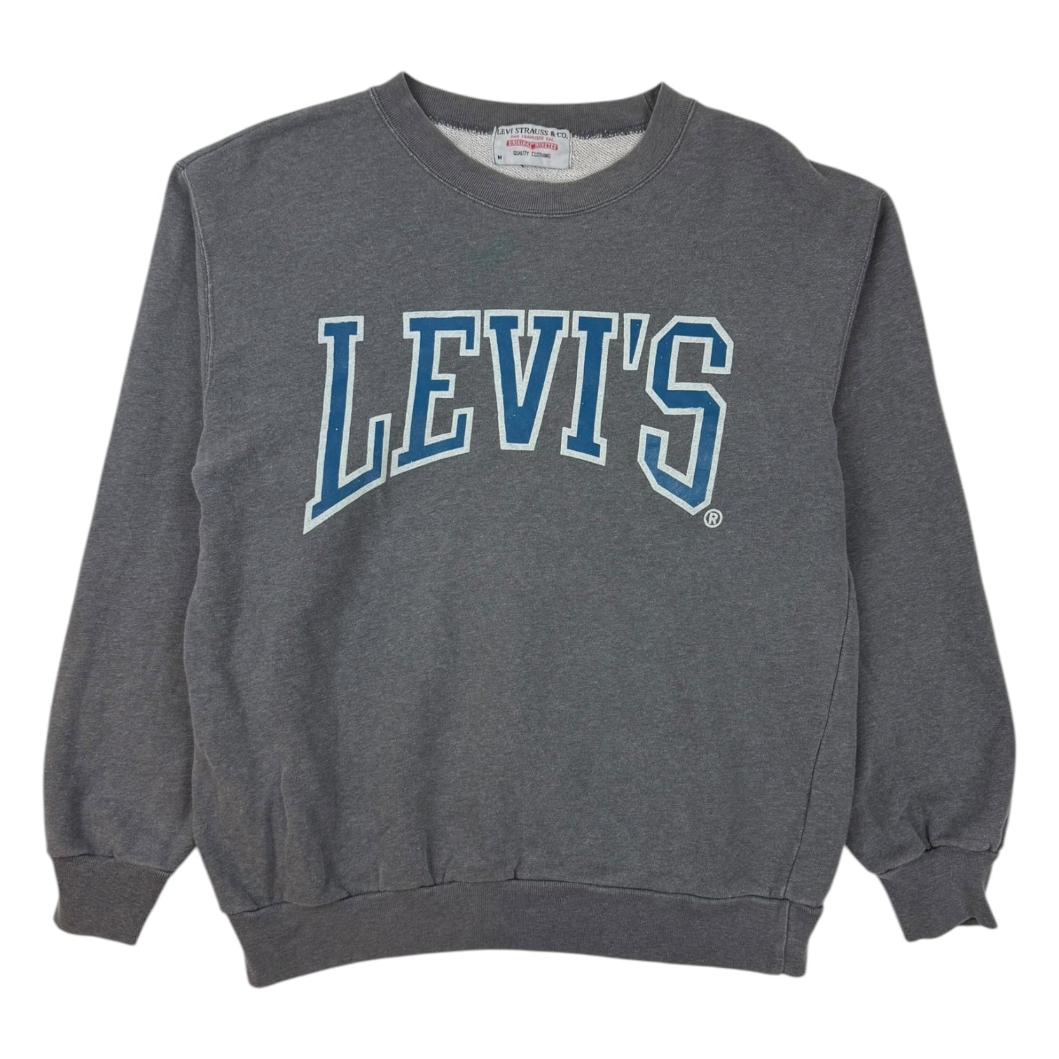 Vintage Levi’s Spellout Crewneck Grey