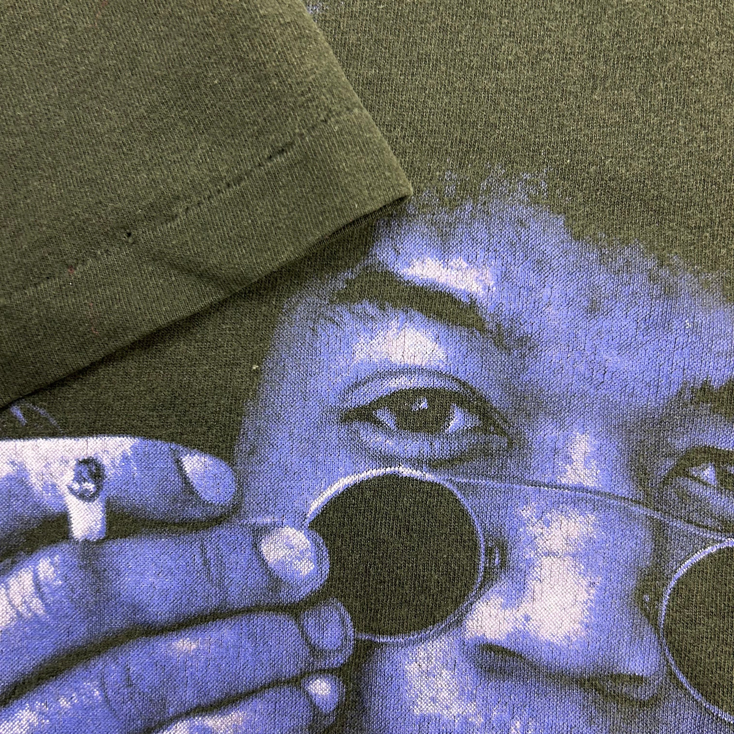 1993 Jimi Hendrix Big Face Tee Black