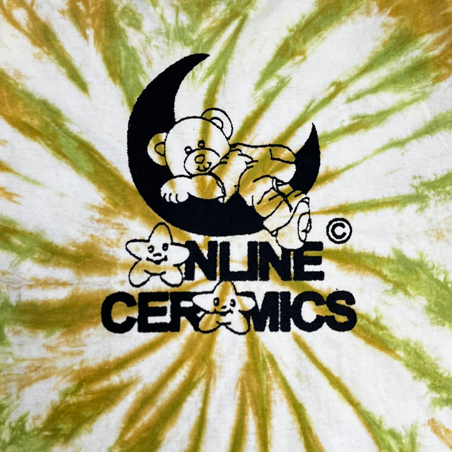 Online Ceramics Sleeping Bear Tie Dye Tee