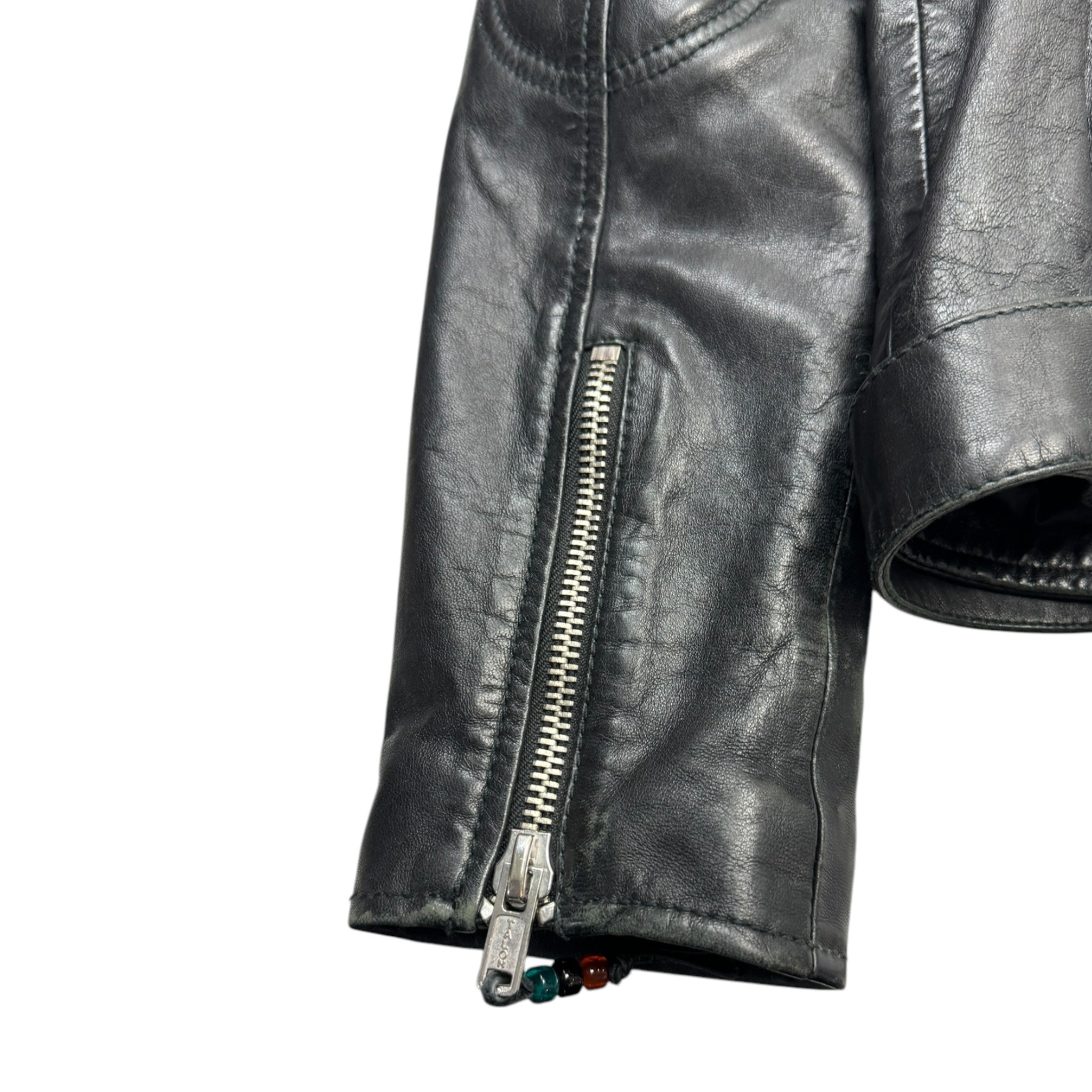 BLK DNM Moto Leather Jacket