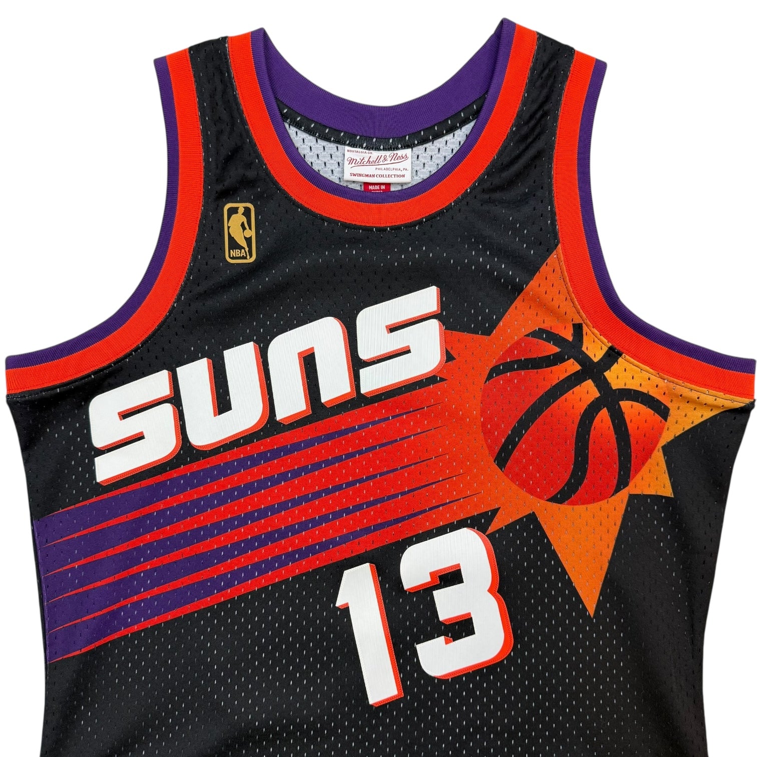 Vintage Mitchell & Ness Phoenix Suns Steve Nash Jersey Black