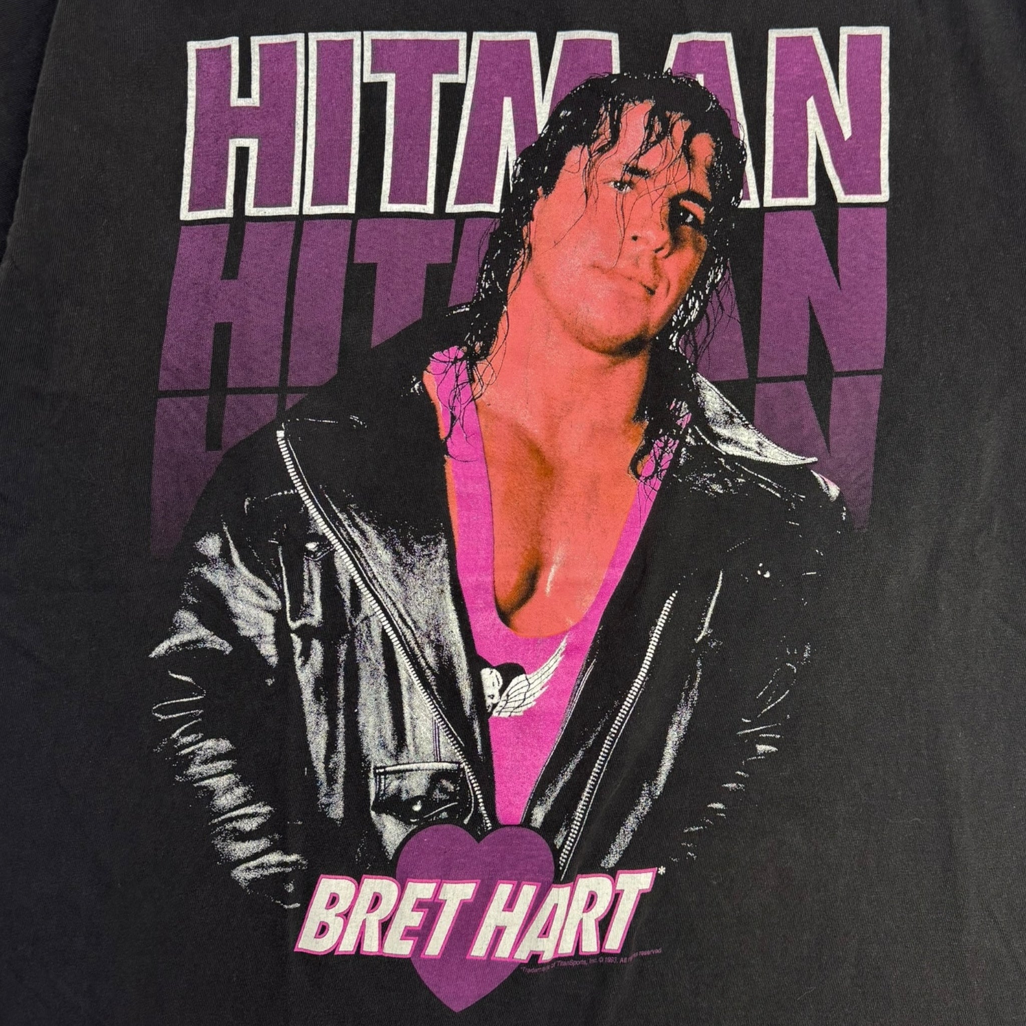 1993 Bret “The Hitman” Hart WWF T-Shirt