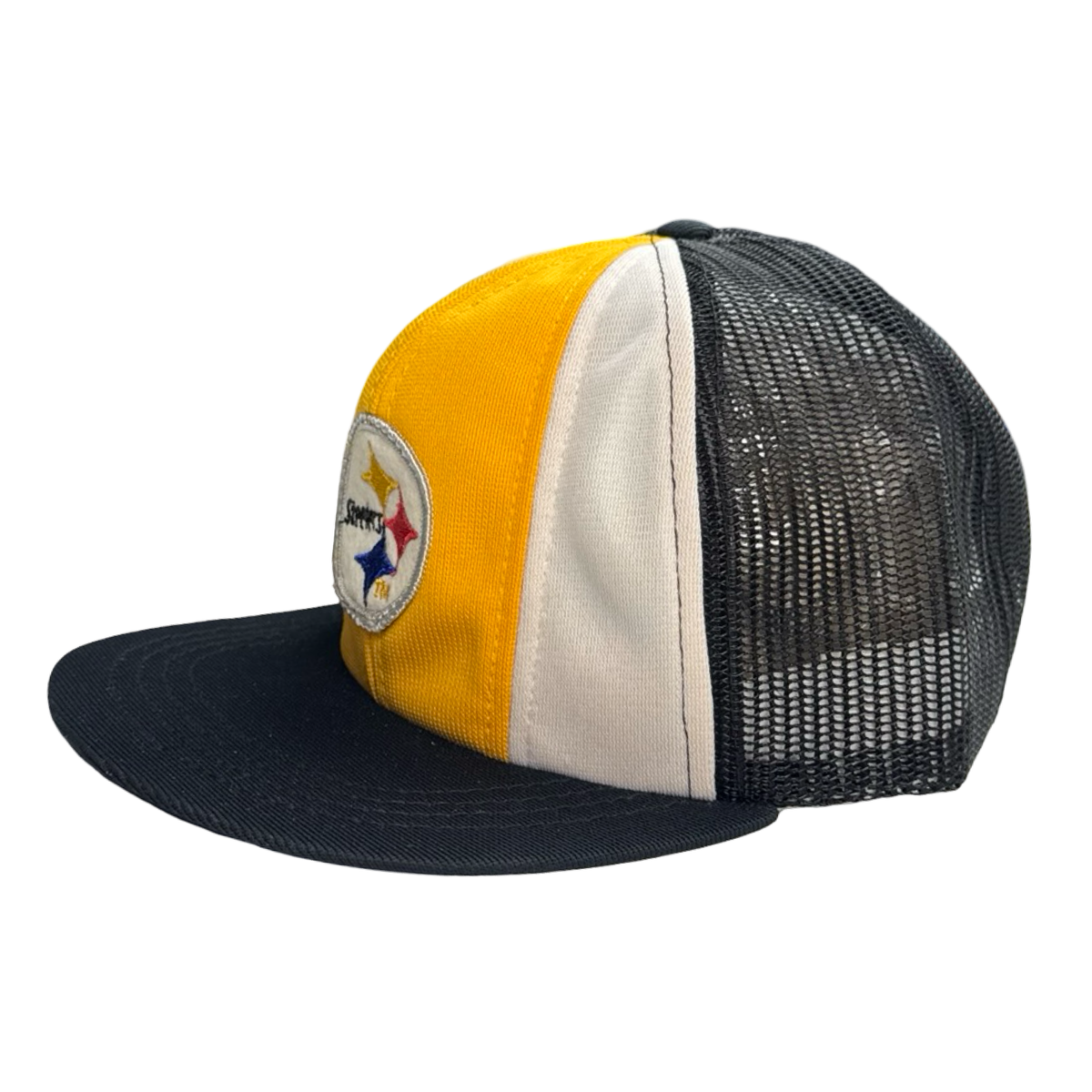 Vintage 80s Pittsburg Steelers Snapback NFL Hat