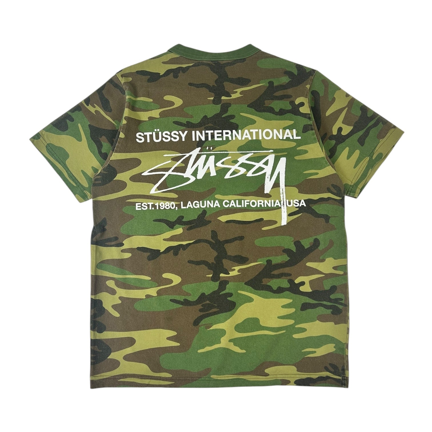 Stussy Smooth International T-Shirt Camo