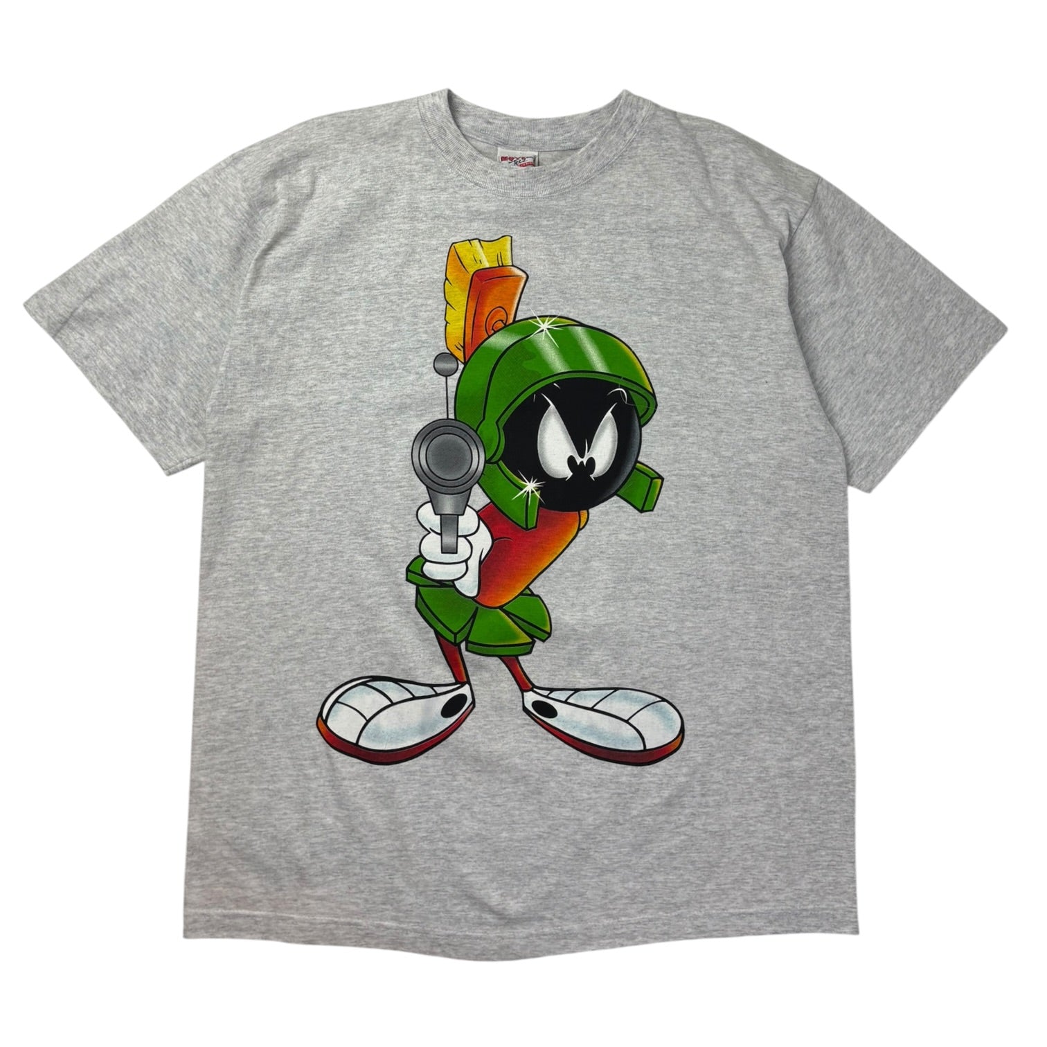1995 Marvin the Martian Daffy Duck Big Print Shirt
