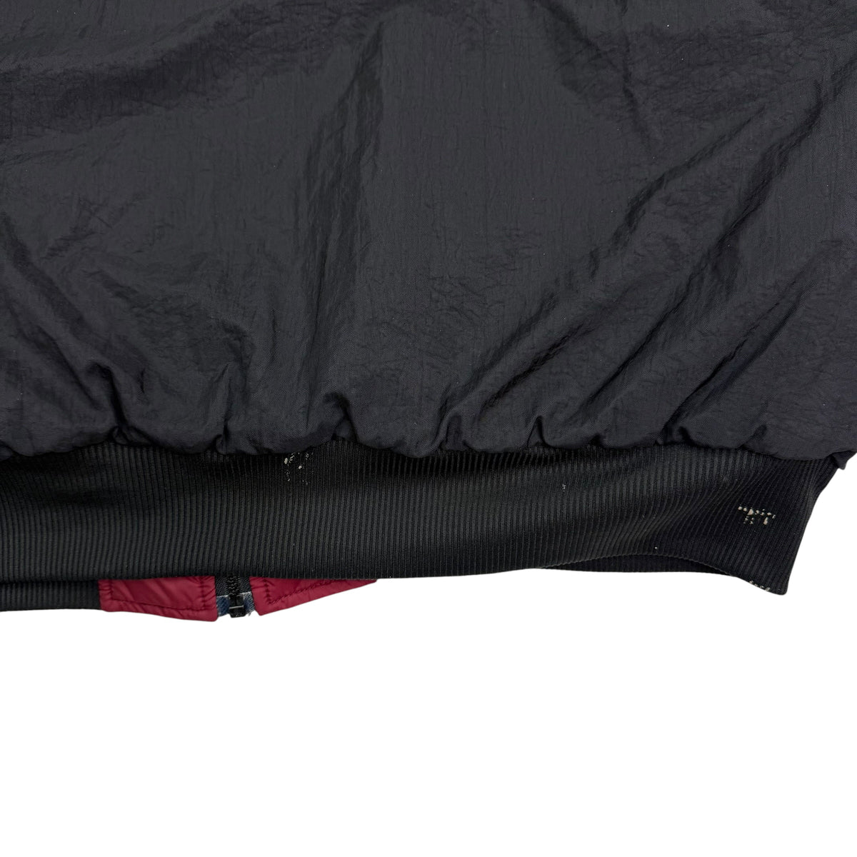 Vintage Nike Quilted Reversible Swoosh Puffer Jacket Red/Black