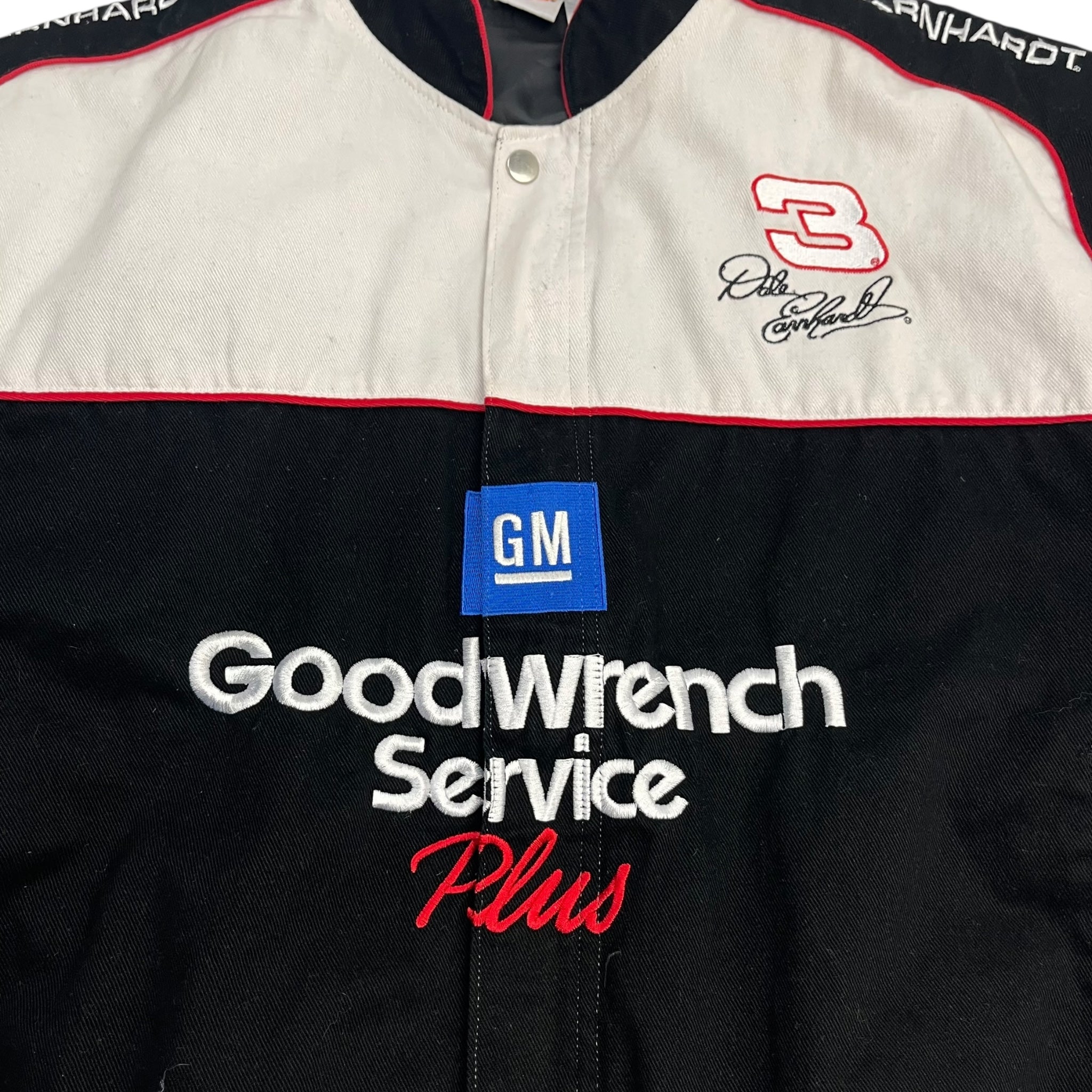 Vintage Dale Earnhardt ‘The Intimidator’ Racing Jacket Black/White