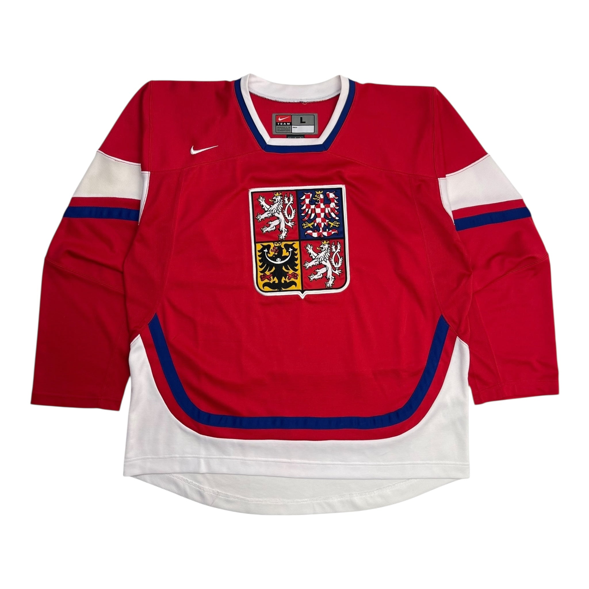 Vintage Nike Team Czech Republic Jersey Red
