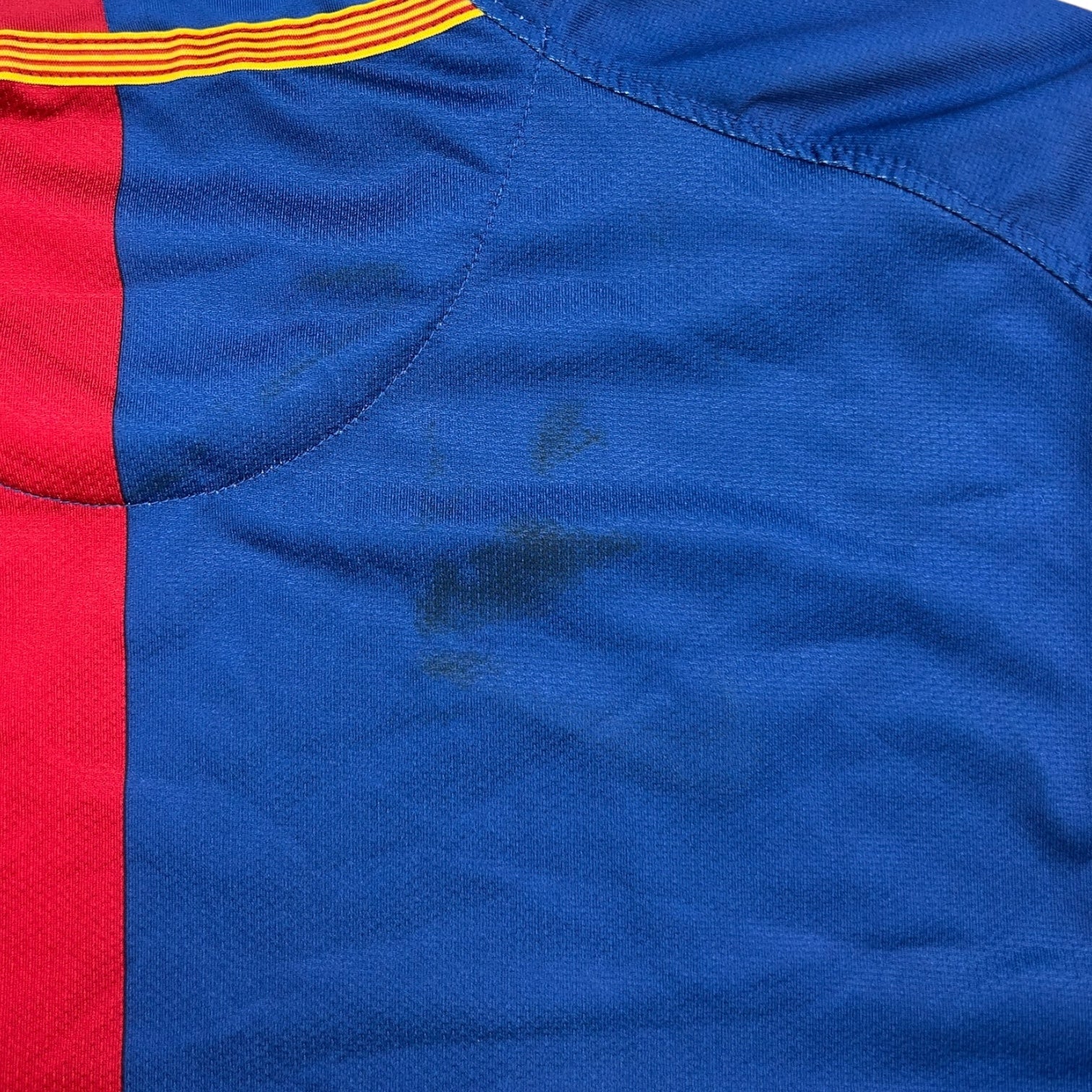Vintage Nike Barcelona 2008-2009 Home Jersey Blue/Red