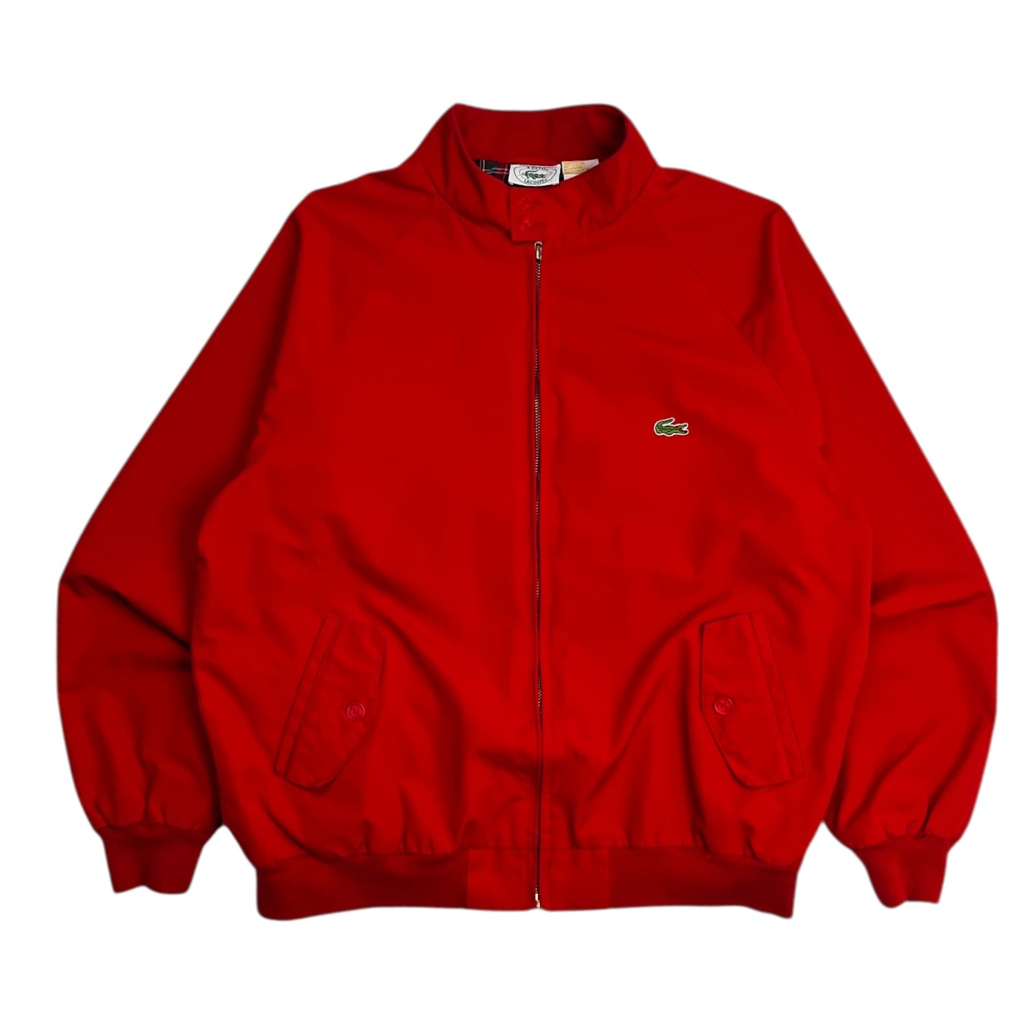 Vintage Lacoste Harrington Jacket Crimson