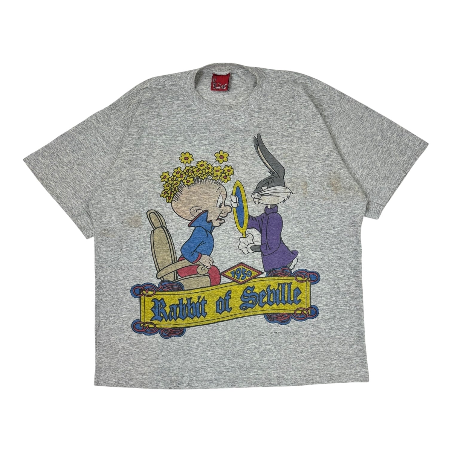 Vintage 1995 Looney Tunes “Rabbit of Seville” T-Shirt Grey