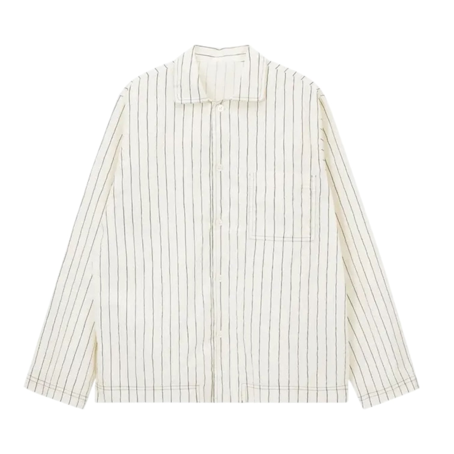 Stussy x Tekla Poplin Pyjama Shirt Hand-Drawn Stripes