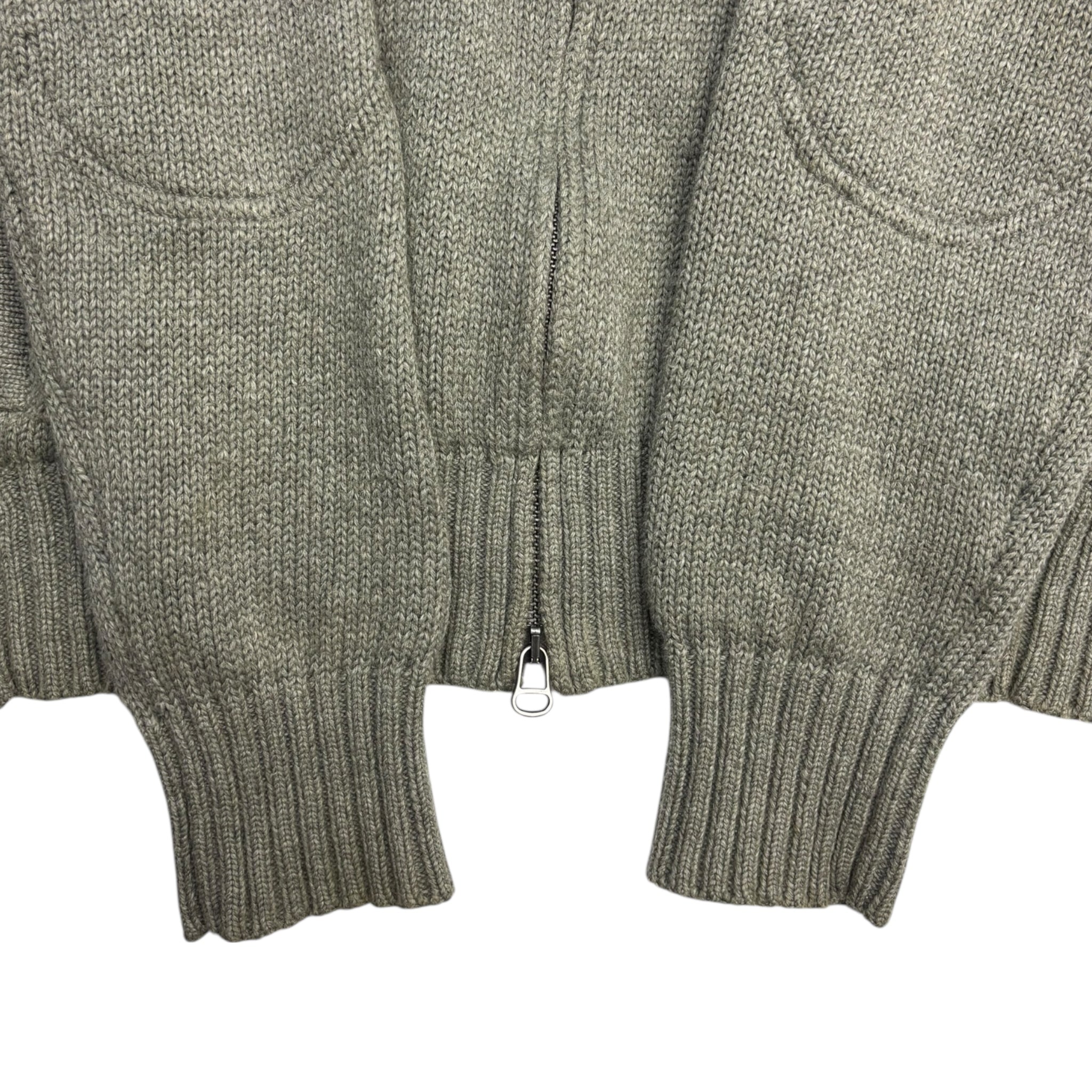 Vintage Polo Ralph Lauren Knit Full-Zip Big Pony