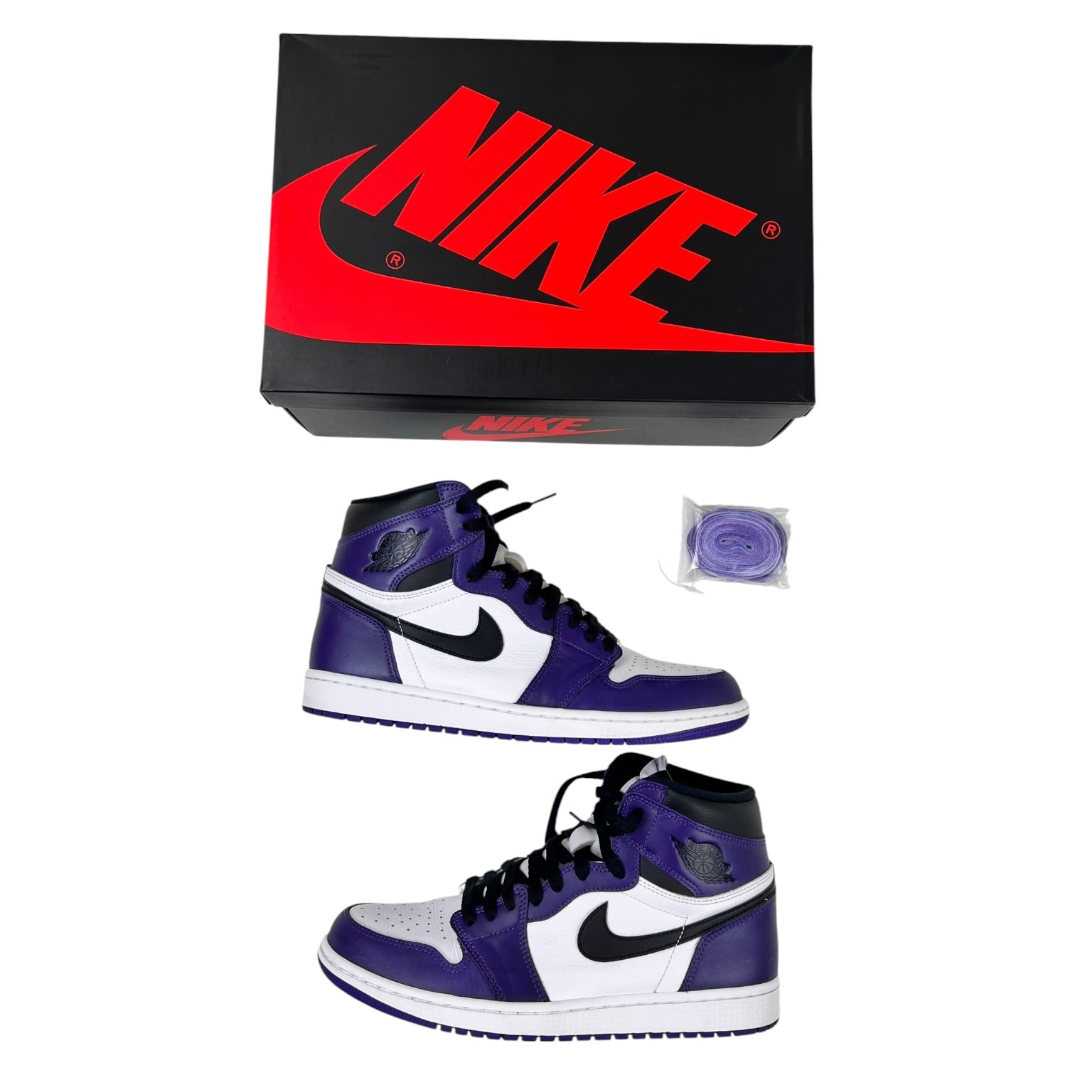 Jordan 1 Retro High Court Purple White