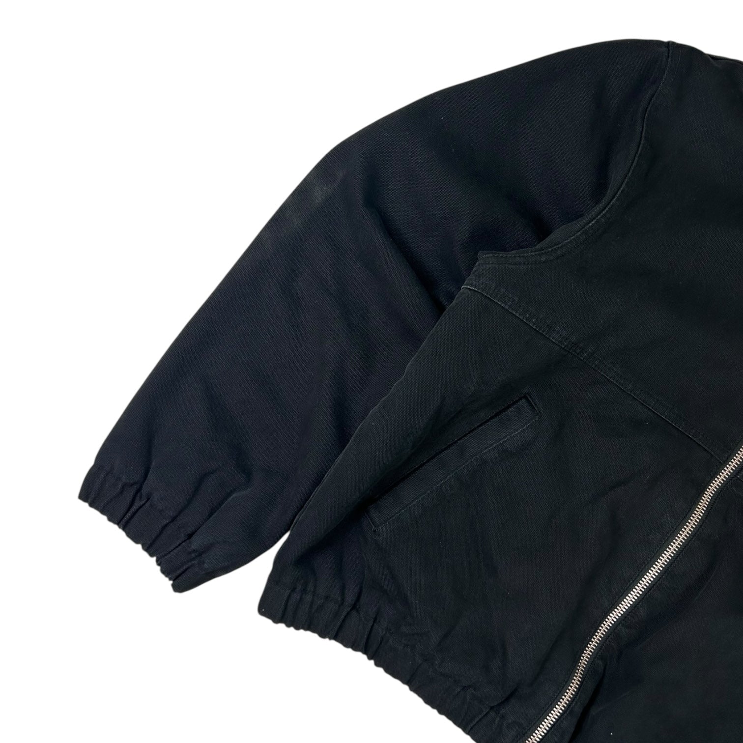 Stussy Canvas Work Wear Jacket Black