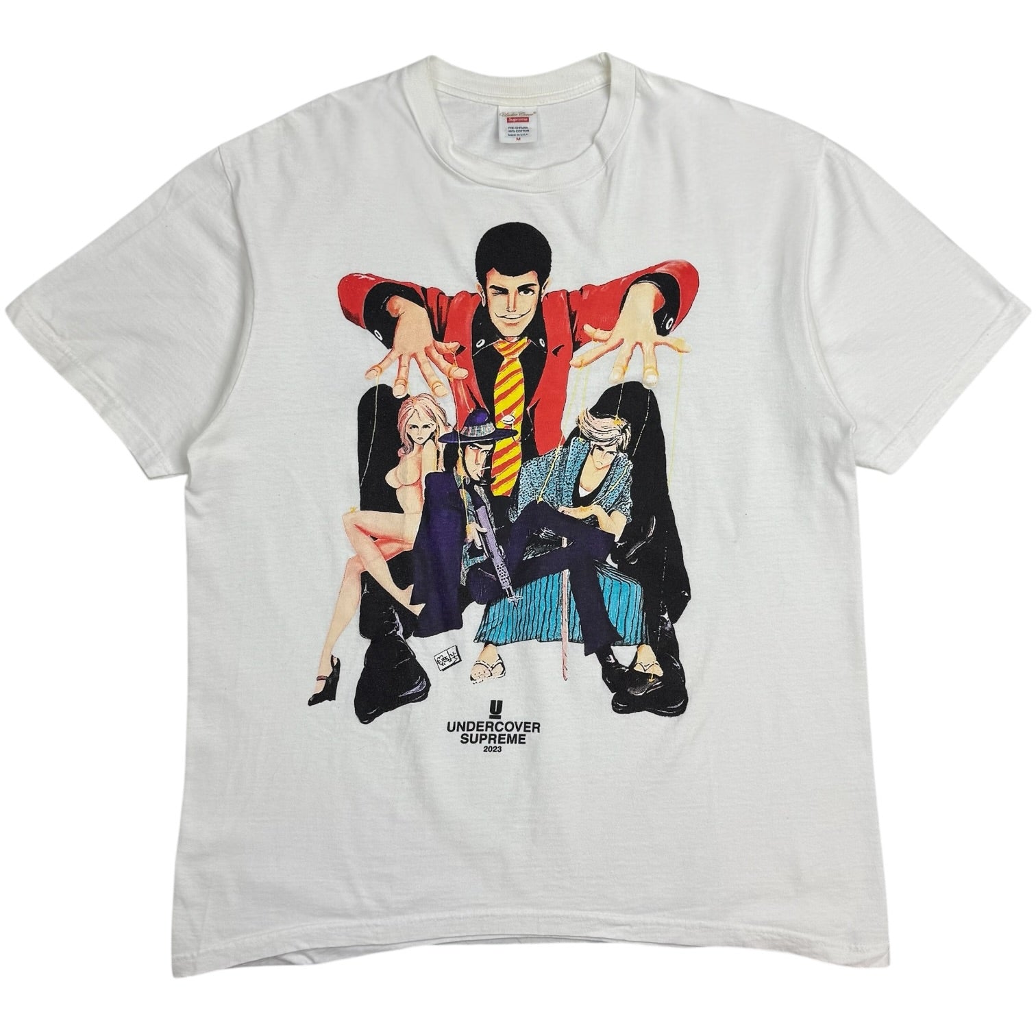Supreme x UNDERCOVER Lupin Tee White
