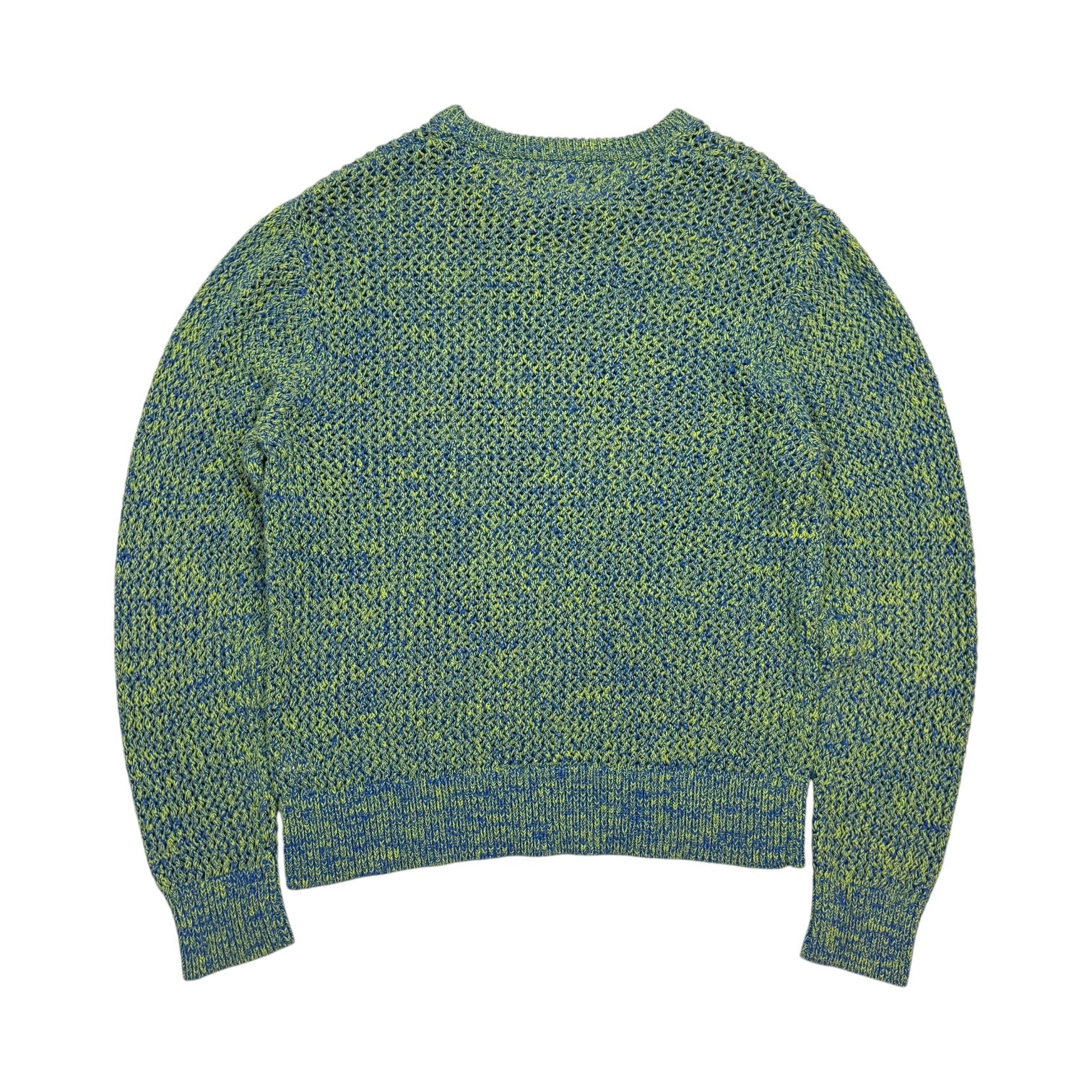 Stüssy 2 Tone Loose Gauge Sweater Green/Blue