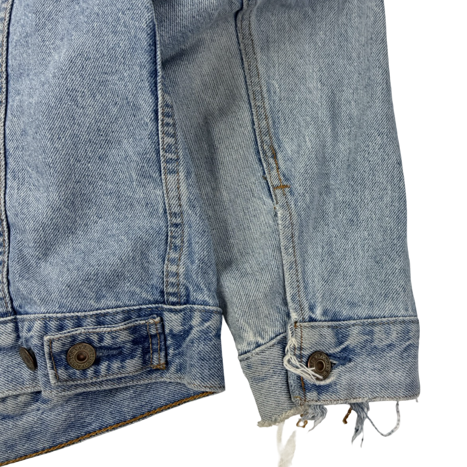 Vintage Levi’s Orange Tab Denim Jacket Light Blue Wash