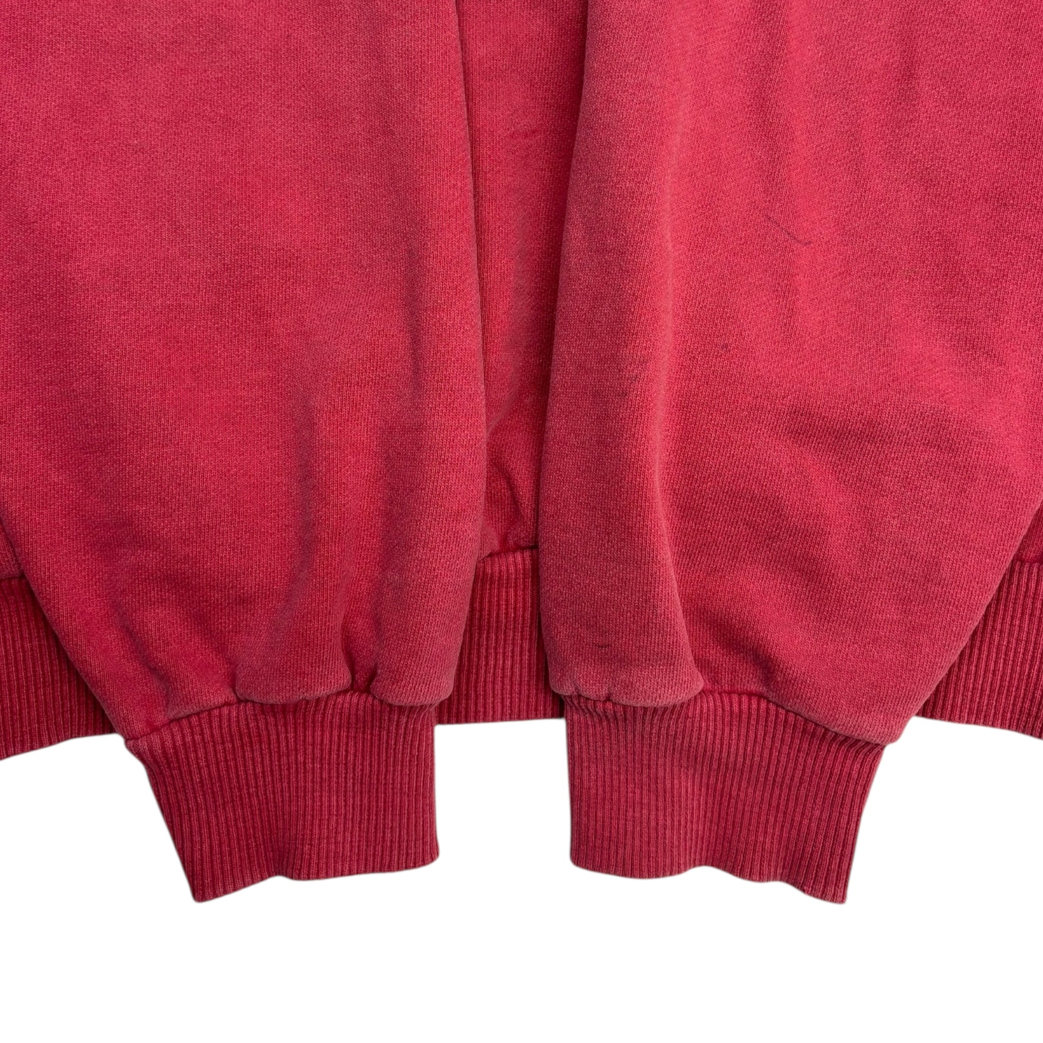 Vintage Coca-Cola Embroidered Crewneck Washed Out Red