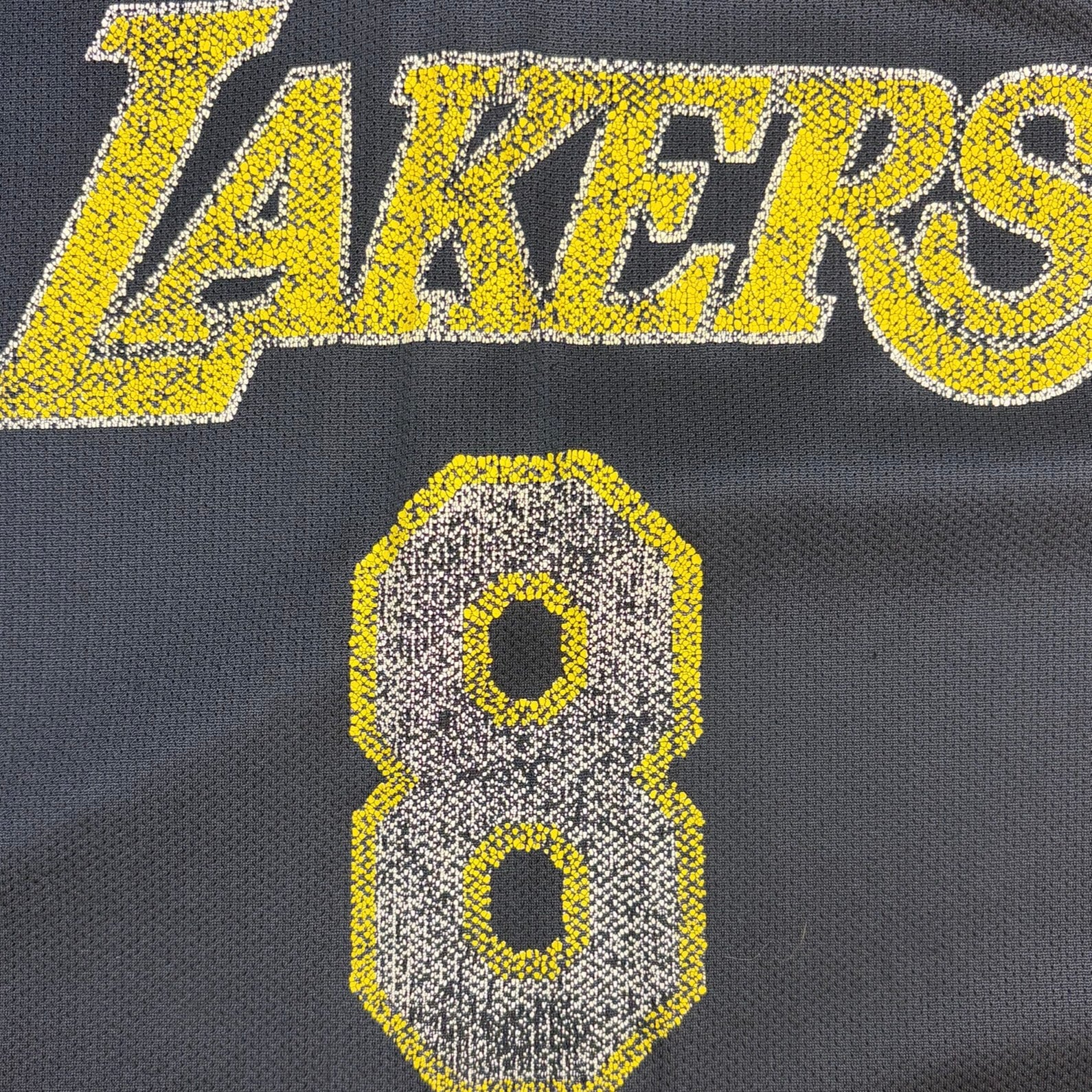 Vintage Kobe Bryant #8 Reebok Jersey Black/Yellow