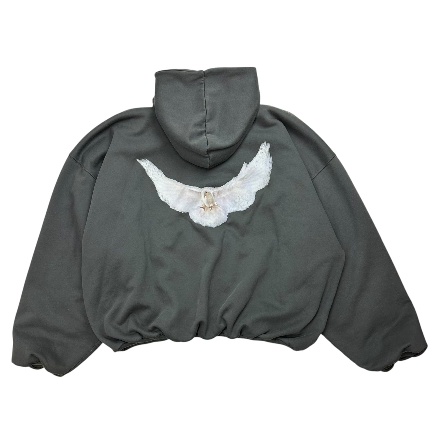 Yeezy X Gap X Balenciaga Dove Hoodie Dark Grey