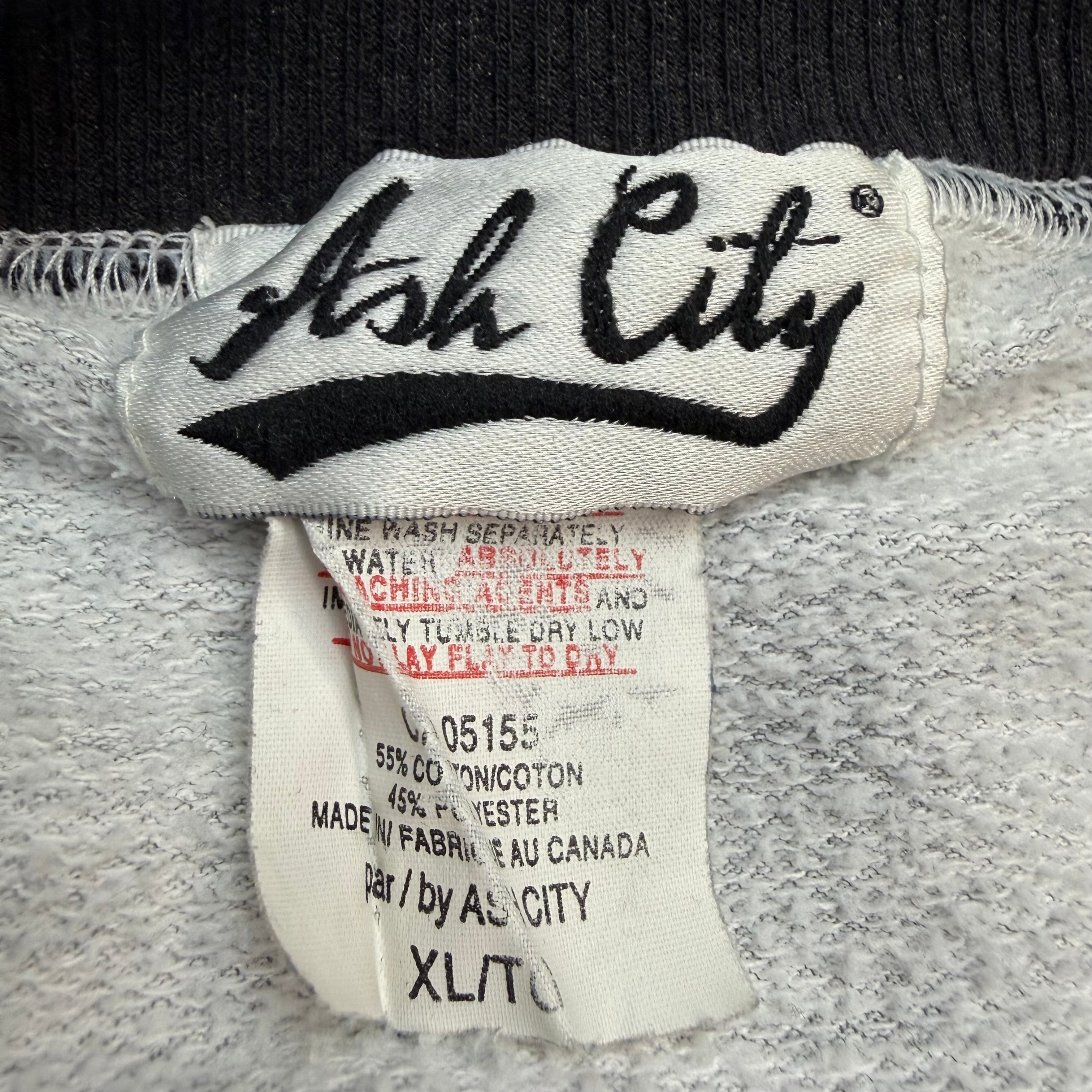 Vintage Honda Performance Pinstripe Crewneck Grey