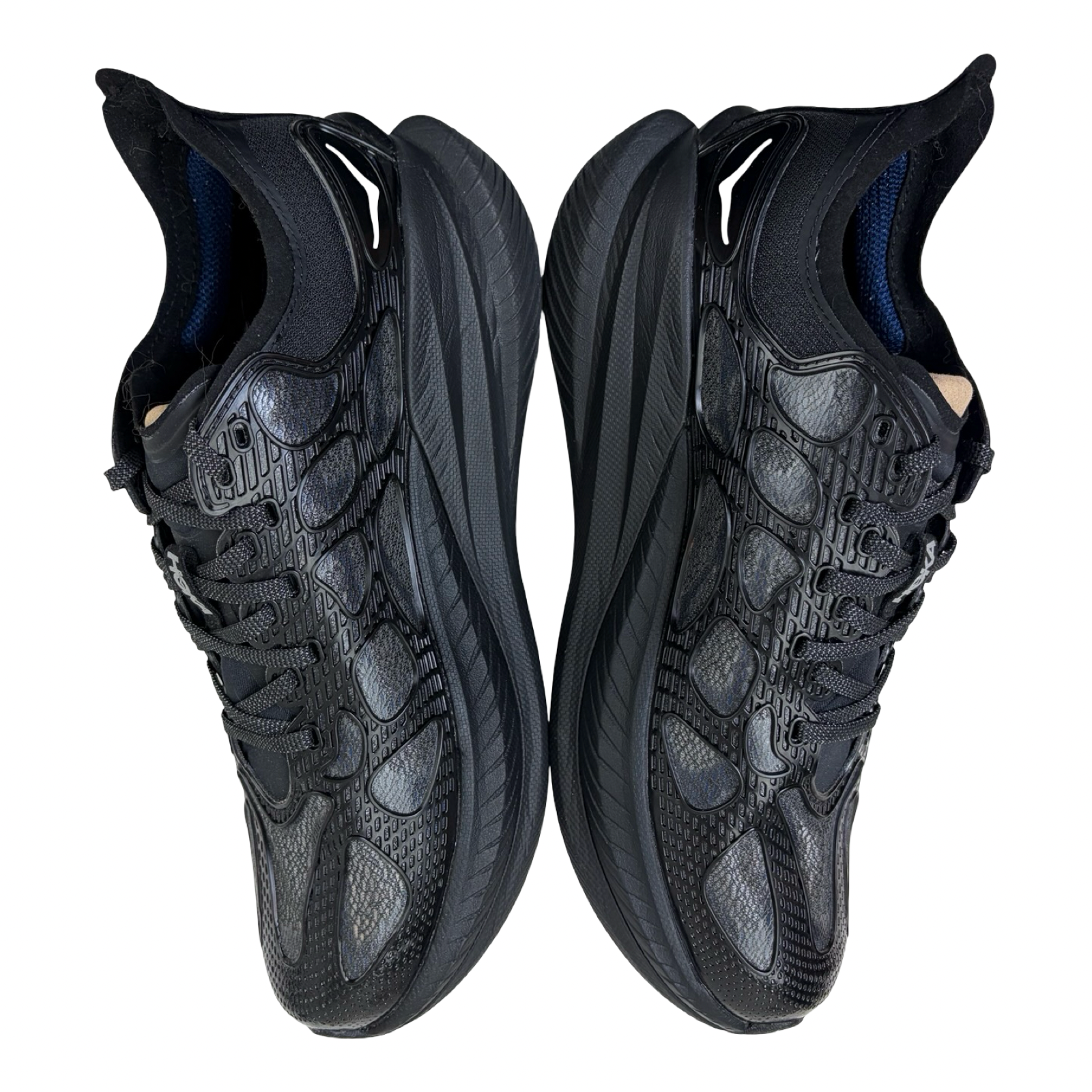 Hoka One One Mach x Caged Sneakers Black Midnight Blue