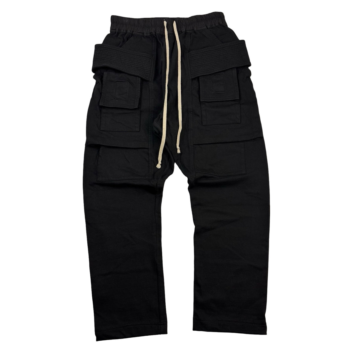 Rick Owens DRKSHDW Creatch Cotton Cargo Pants Black
