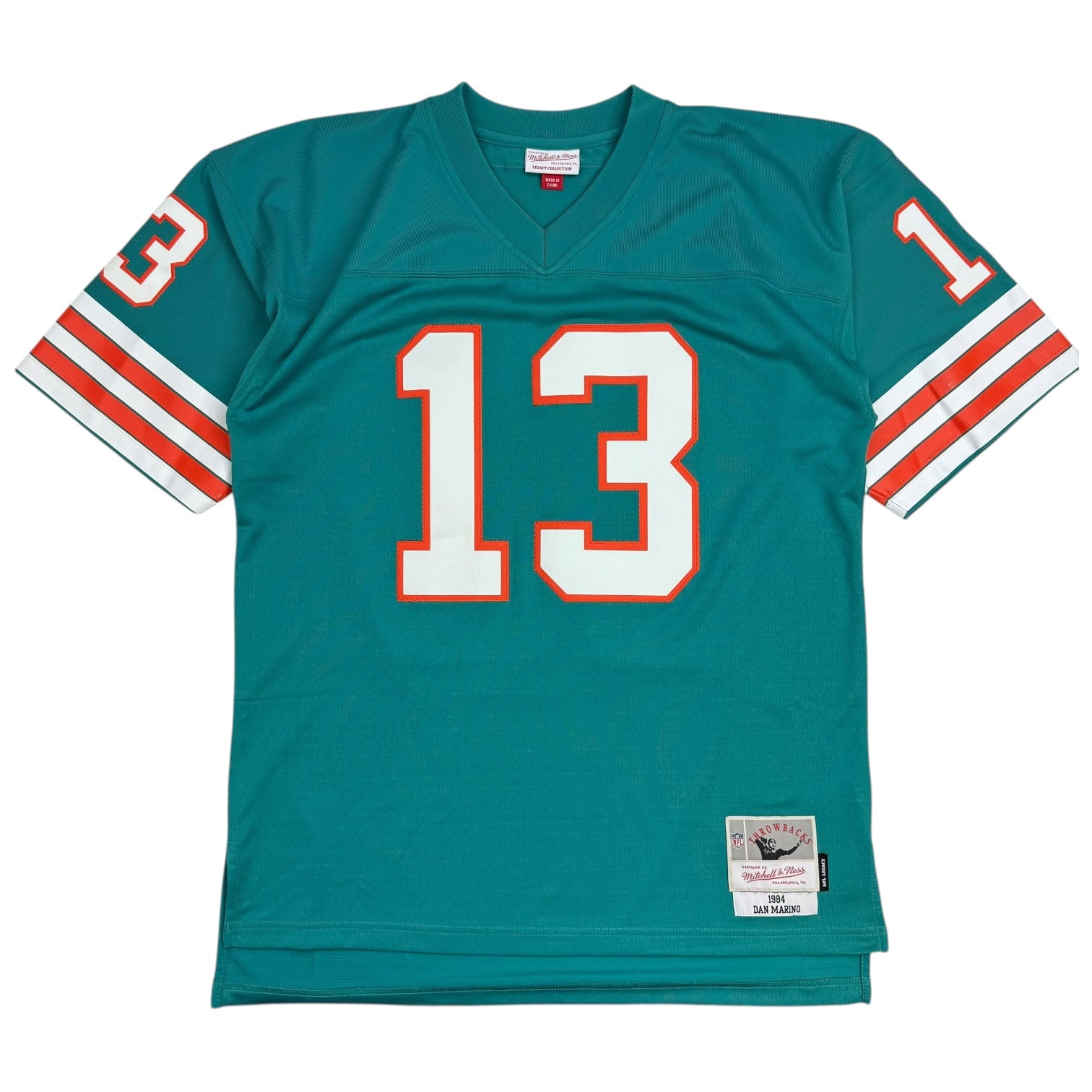Vintage Mitchell & Ness Miami Dolphins Dan Marino Jersey Teal