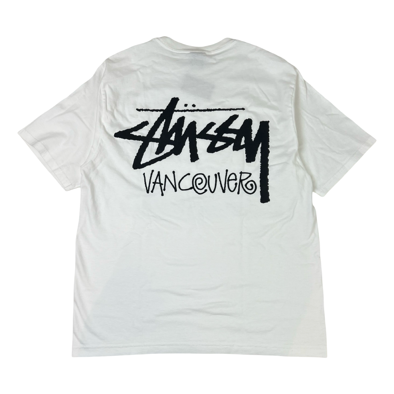 Stussy Stock Vancouver T-Shirt White
