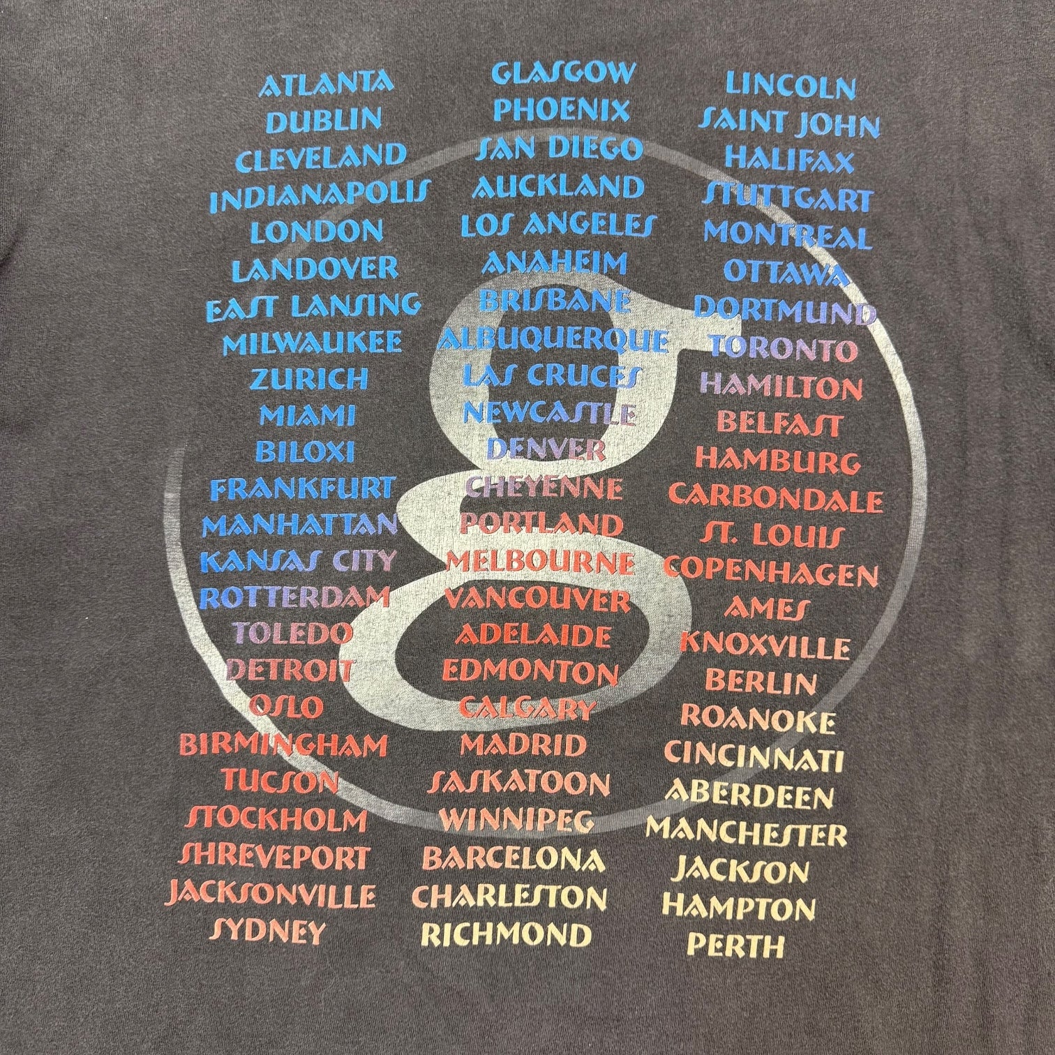 Vintage Garth Brooks Free Horses Tour Tee Black