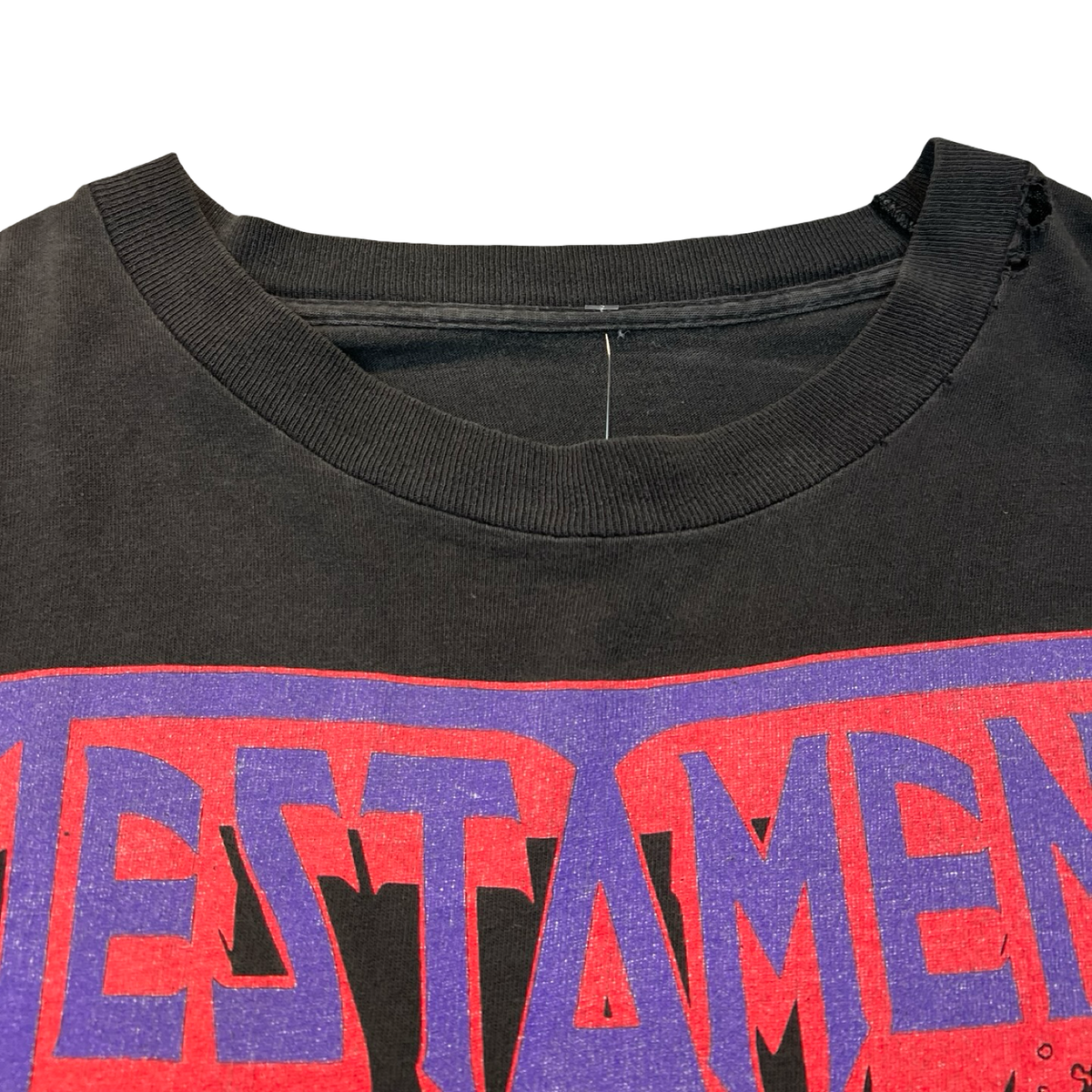 Vintage Testament Malpractice T-Shirt Black