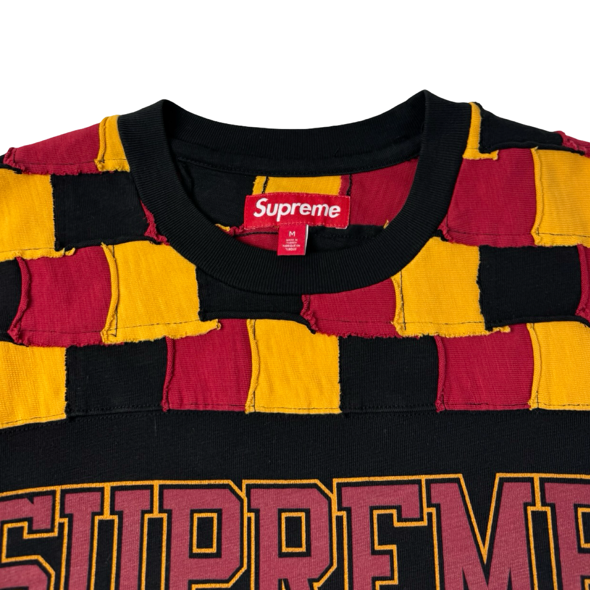 Supreme Patchwork Yoke Football  Shirt