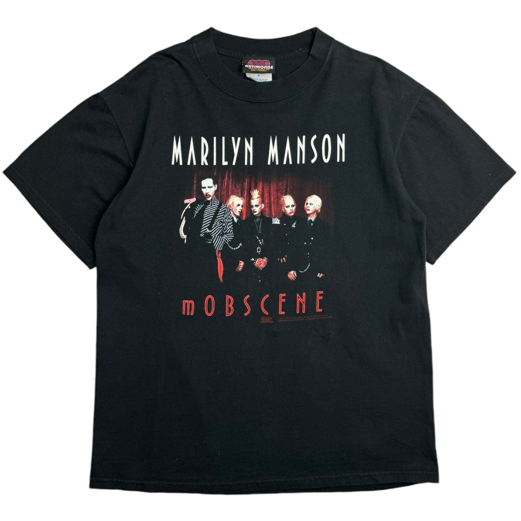 2003 Marilyn Manson Mobscene Album Promo T-Shirt