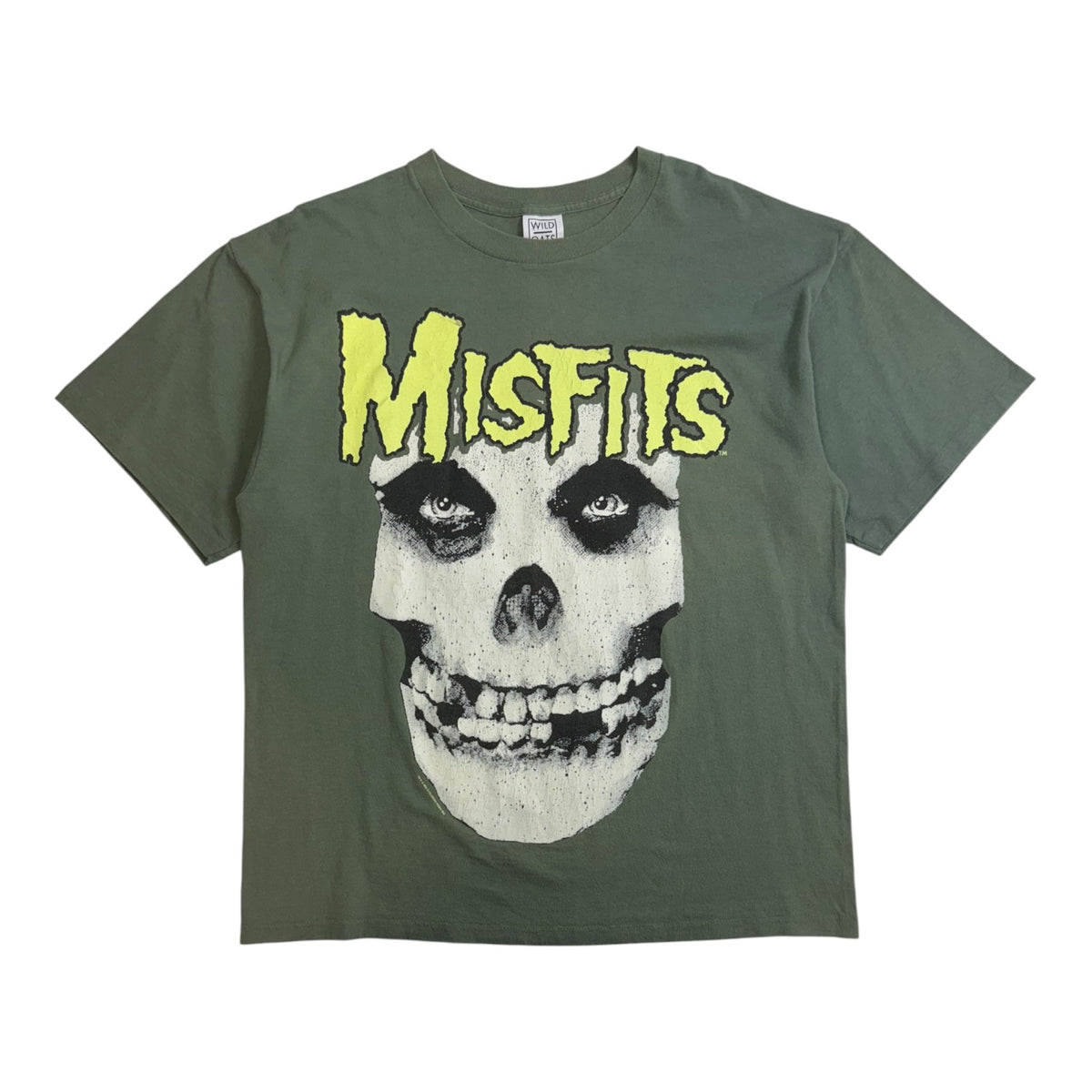 Vintage Misfits Glow in The Dark T-Shirt Green