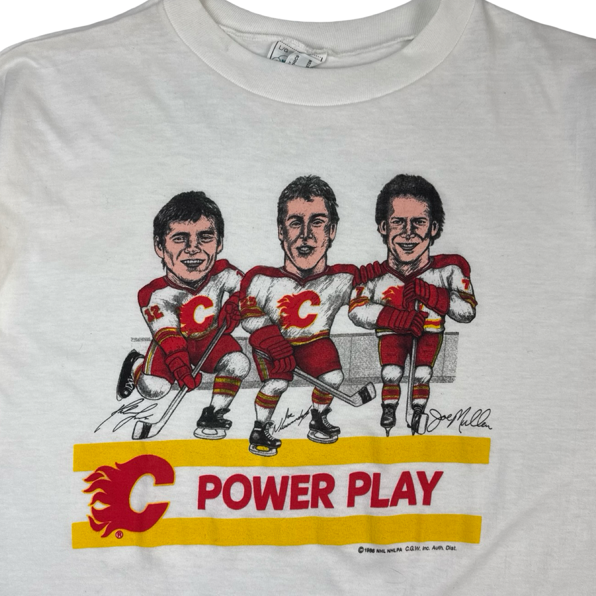 1988 Calgary Flames “Power Play” NHL T-Shirt