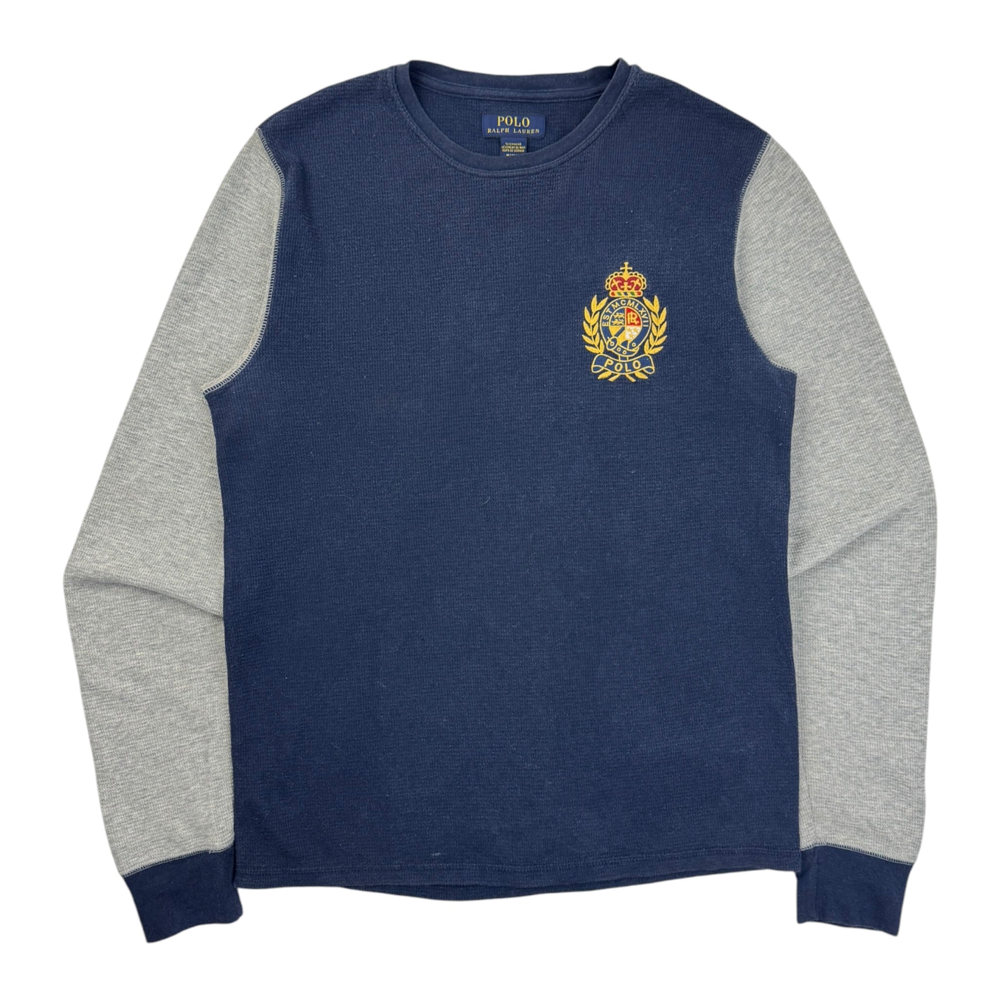 Polo Ralph Lauren Thermal Knit Navy/Grey