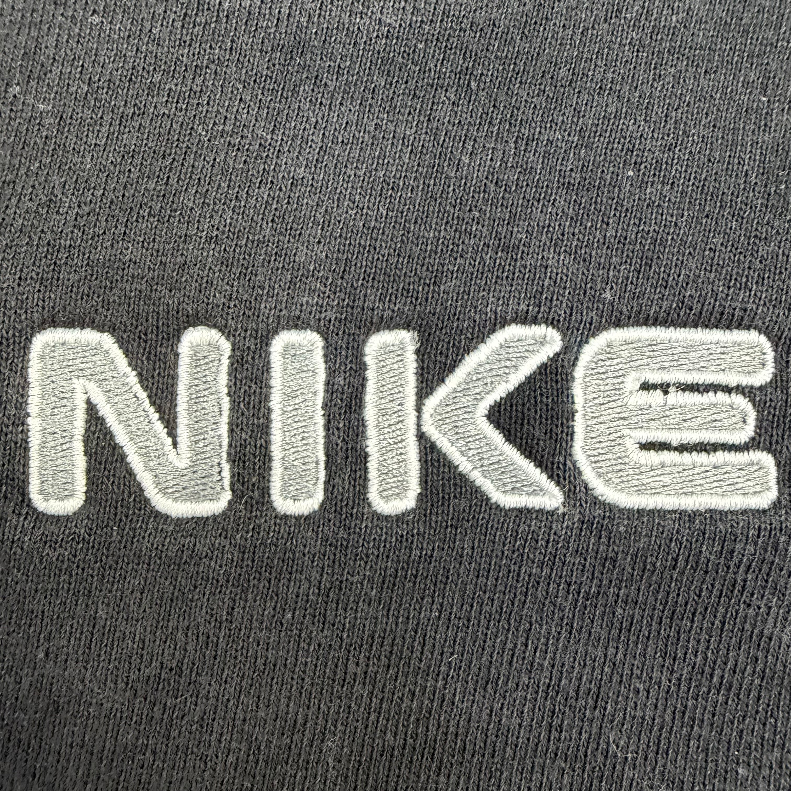 Vintage Nike Embroidered Crewneck Black