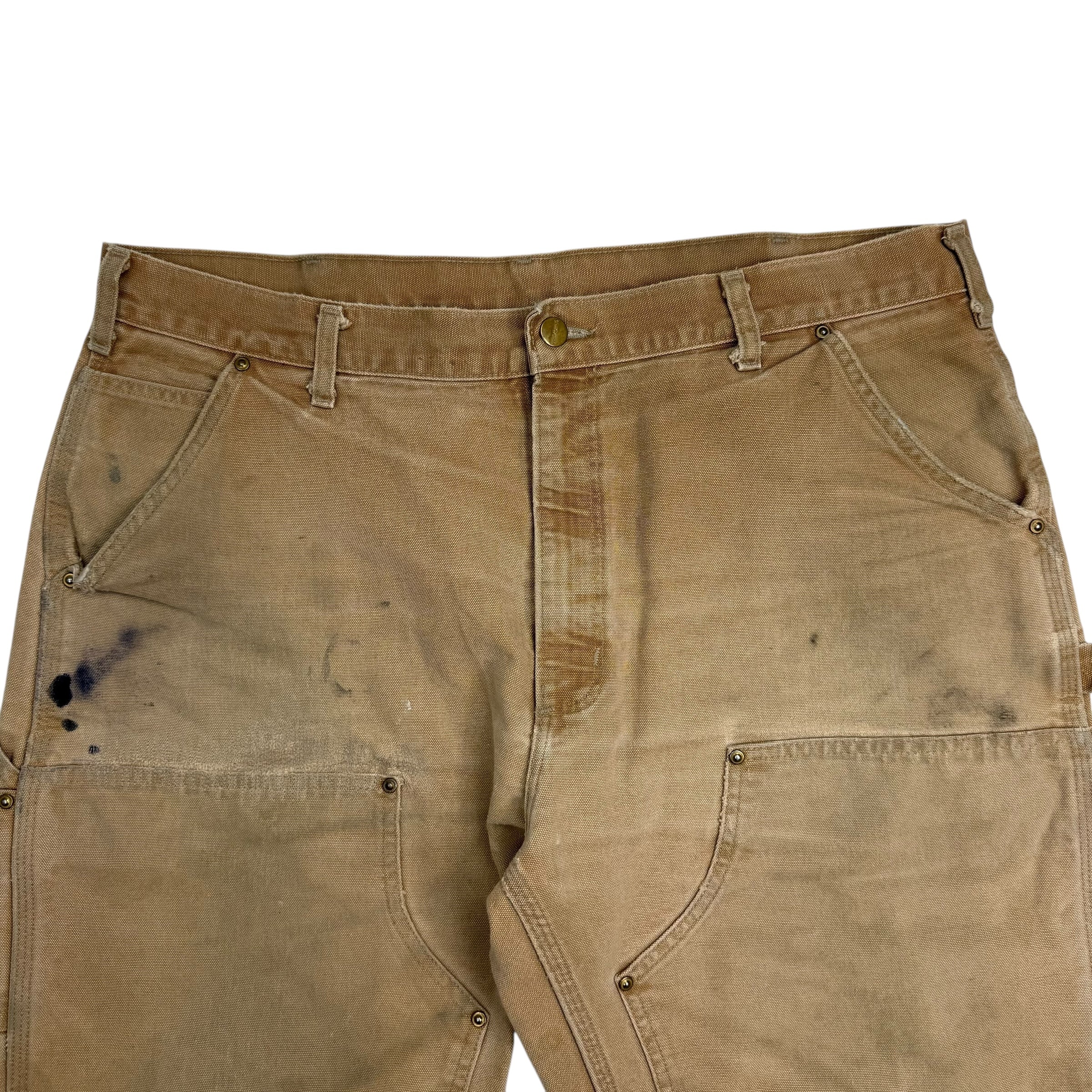 Vintage Carhartt Double Knee Pants Tan