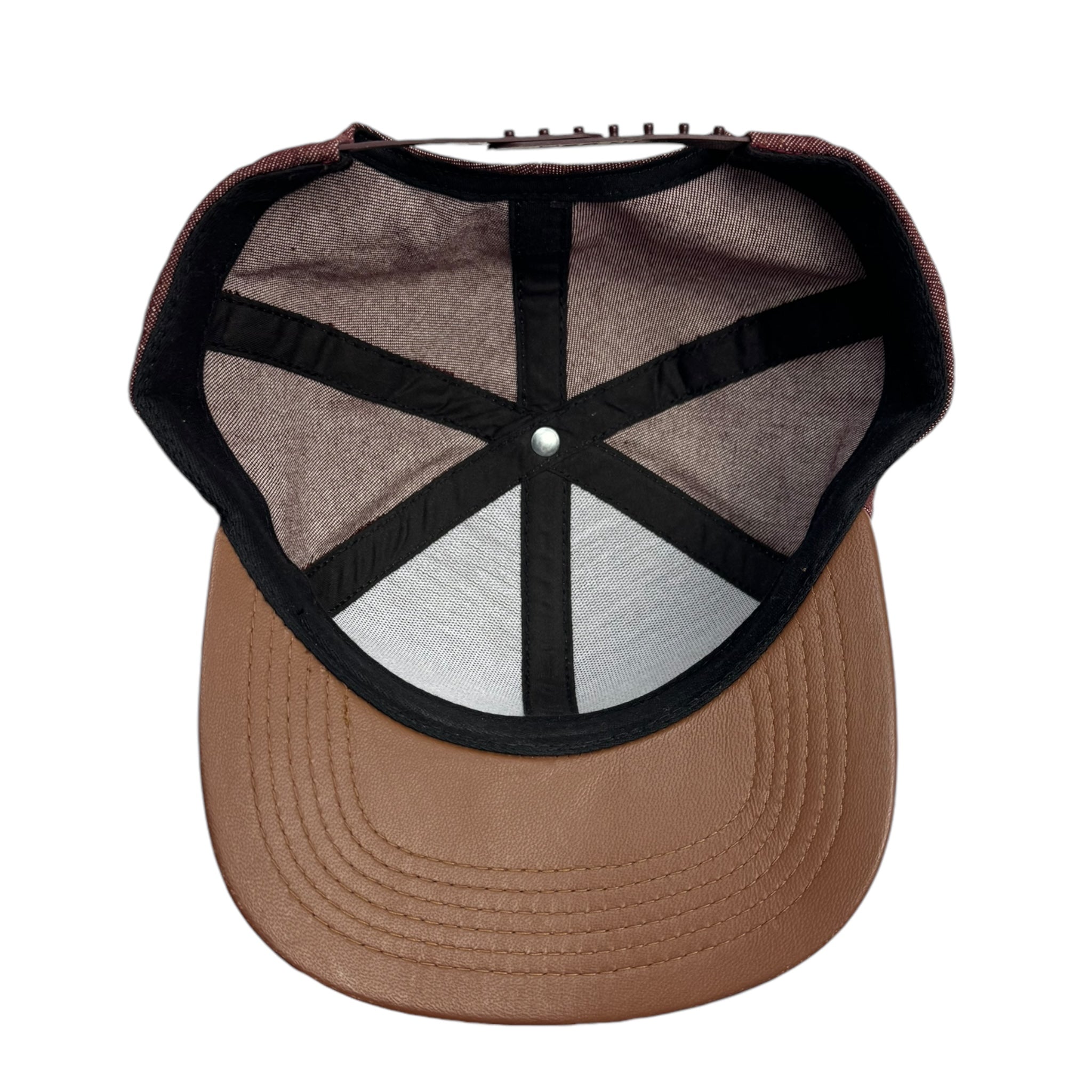 Supreme Leather Brim Hat