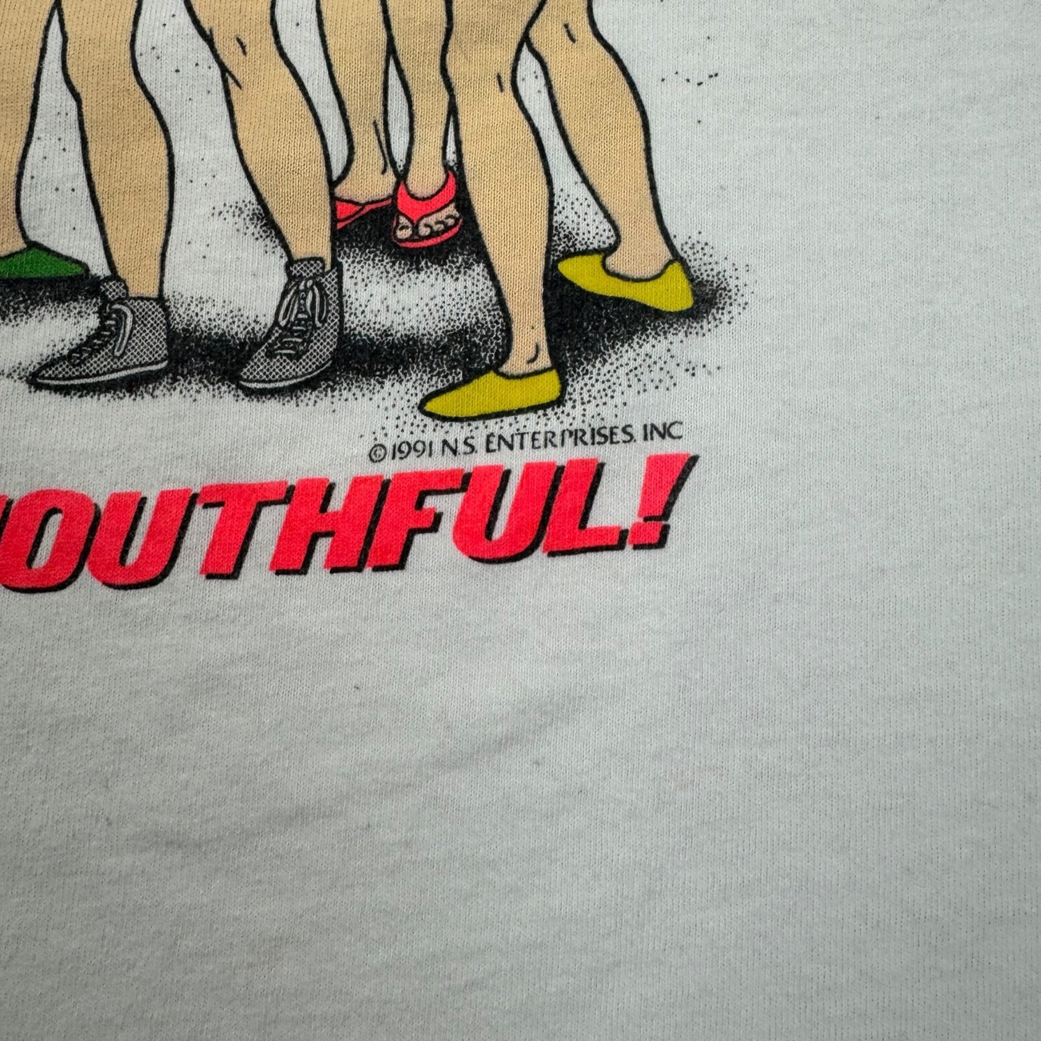 1991 Big Dicks Foot-Long Dogs T-Shirt