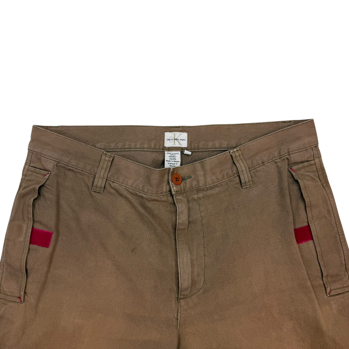 Vintage Calvin Klein Jeans Utility Pants Tan
